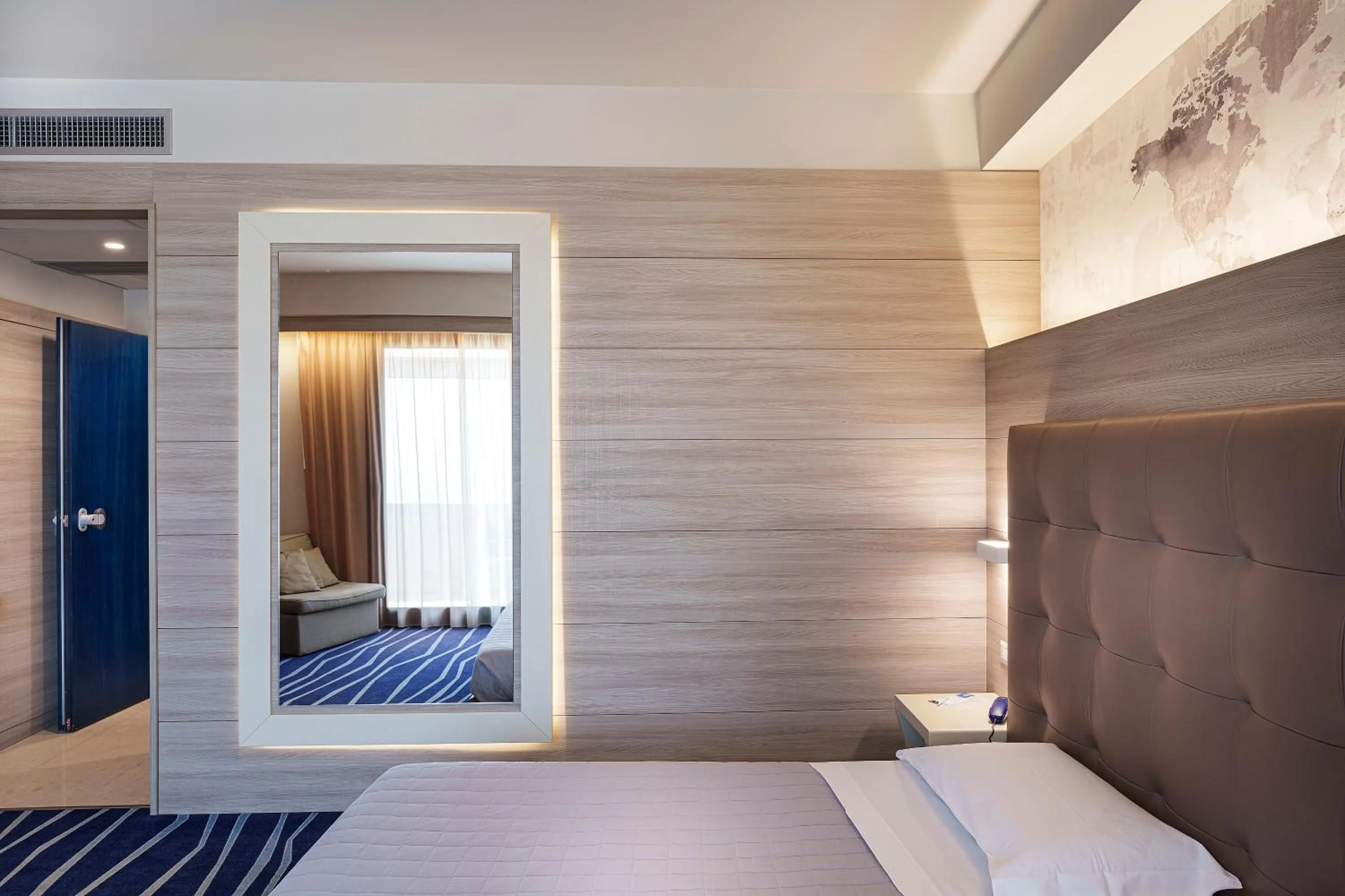 Bed in President Park Hotel