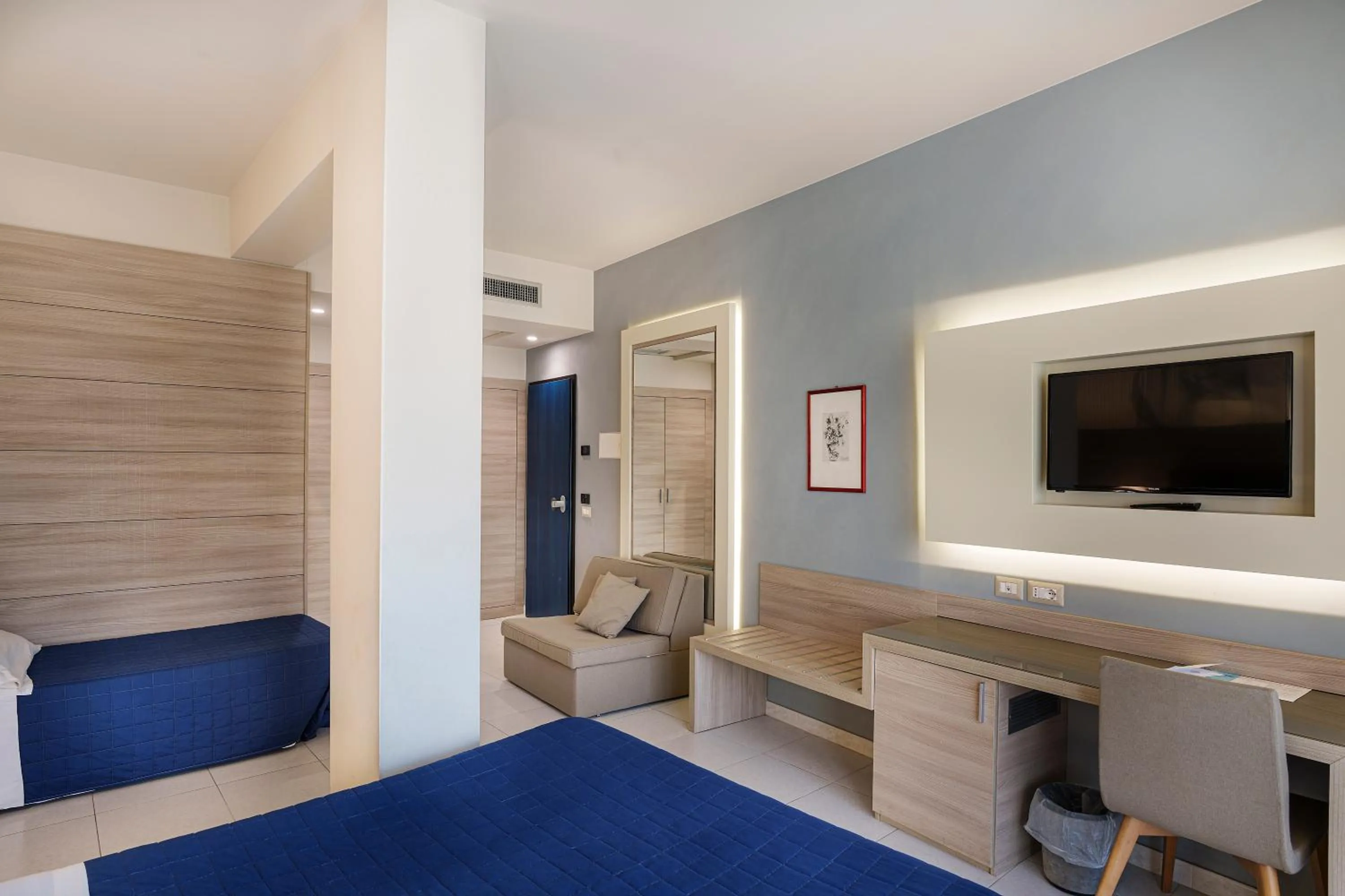 Bed in President Park Hotel