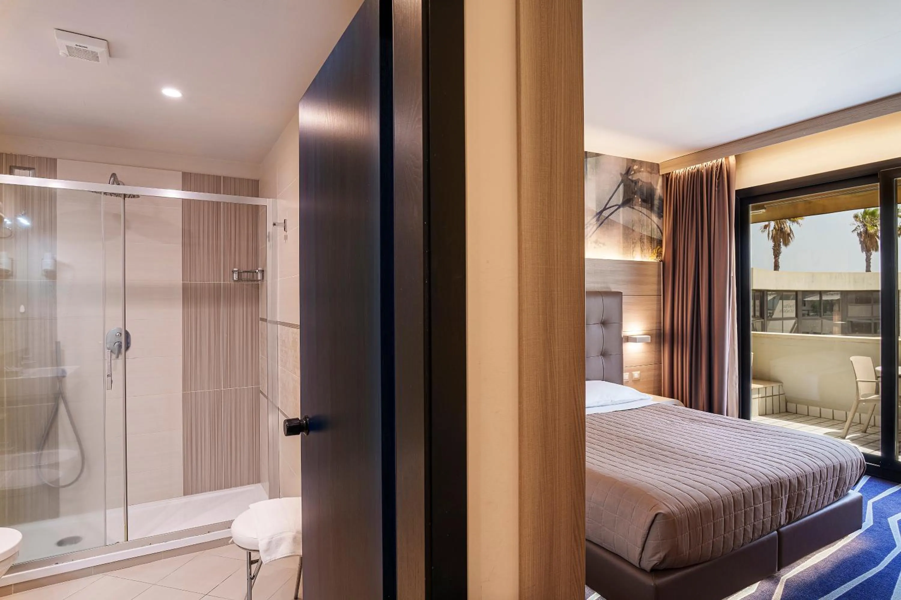 Bed in President Park Hotel