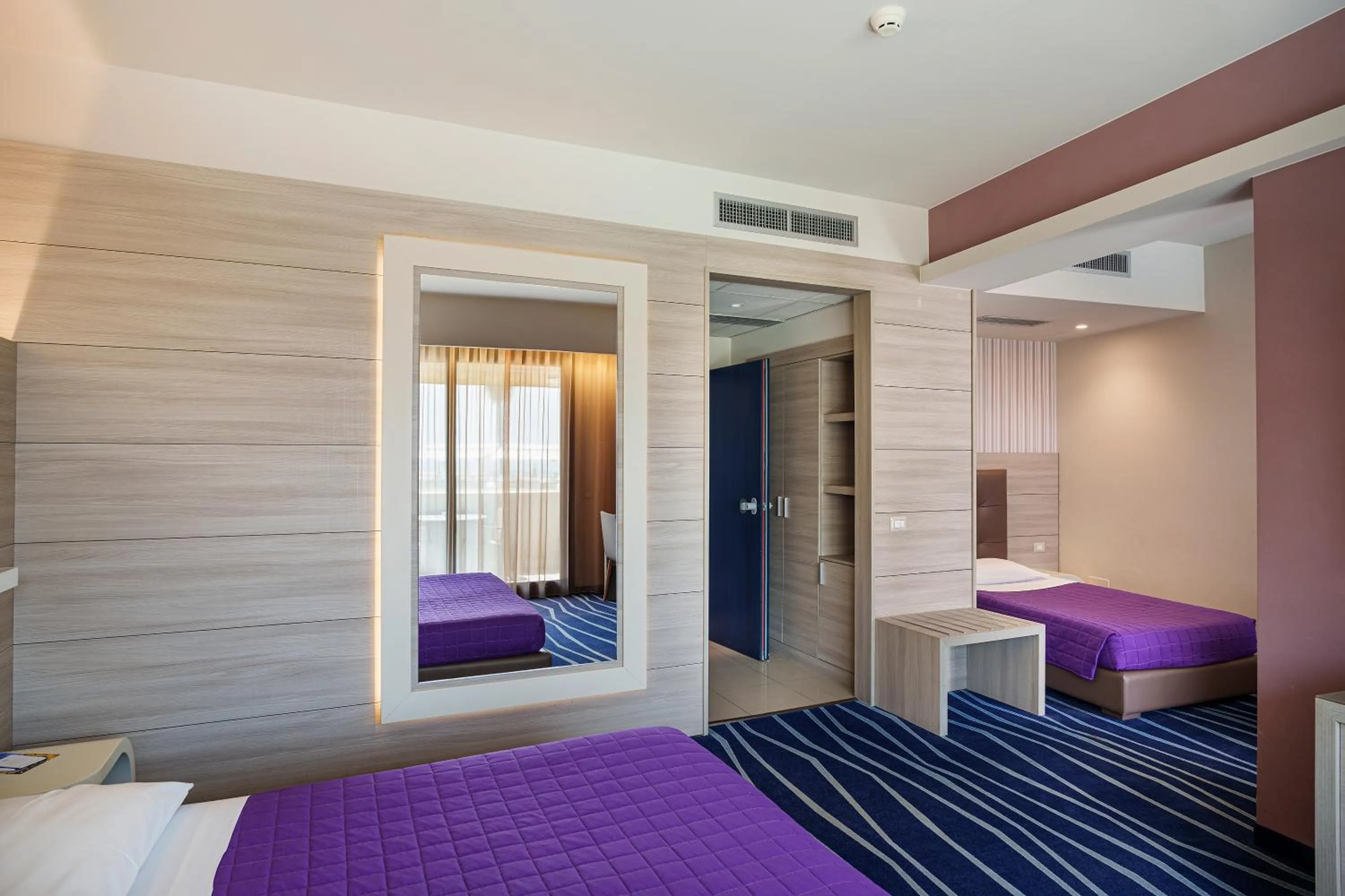 Bed in President Park Hotel