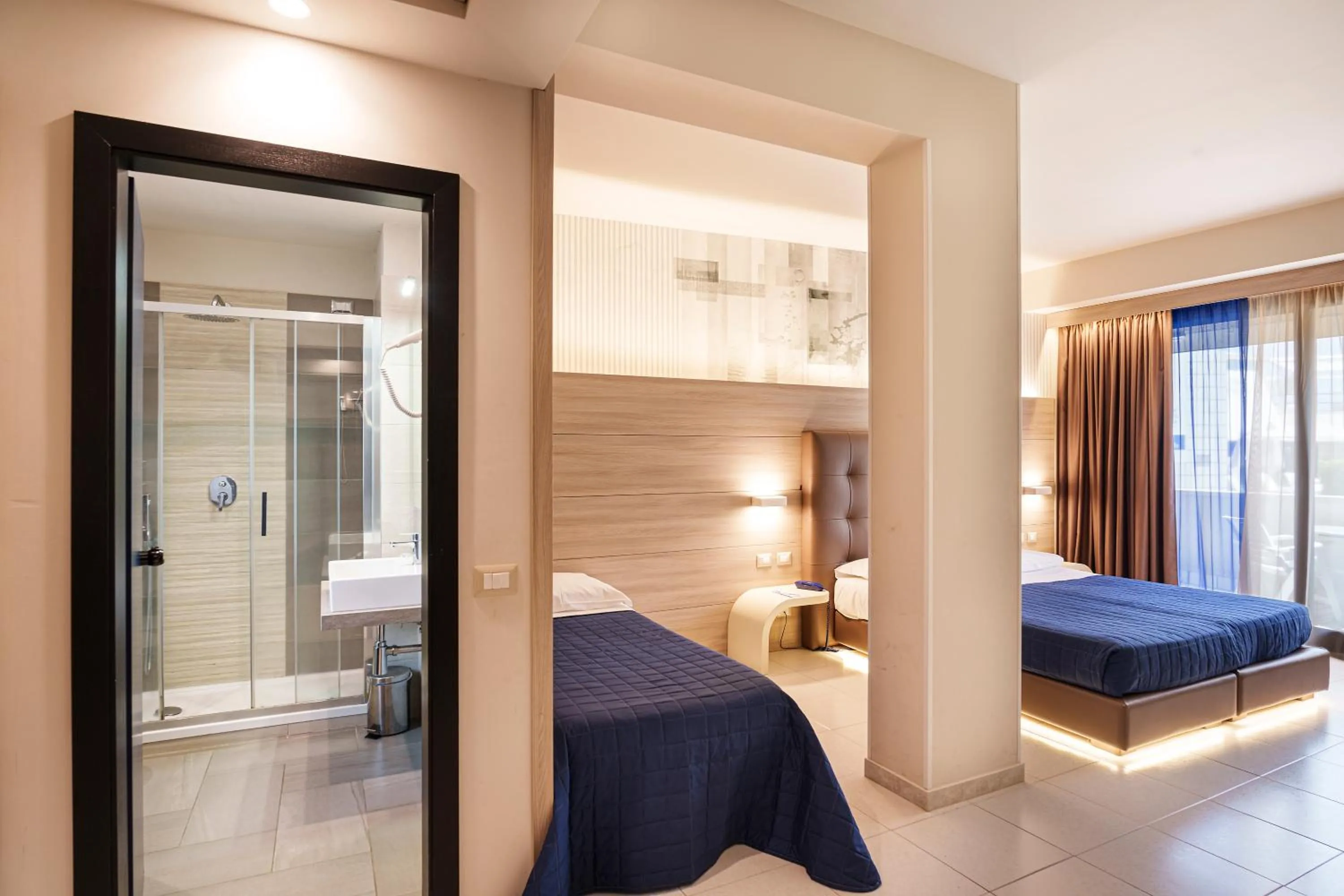 Bed in President Park Hotel