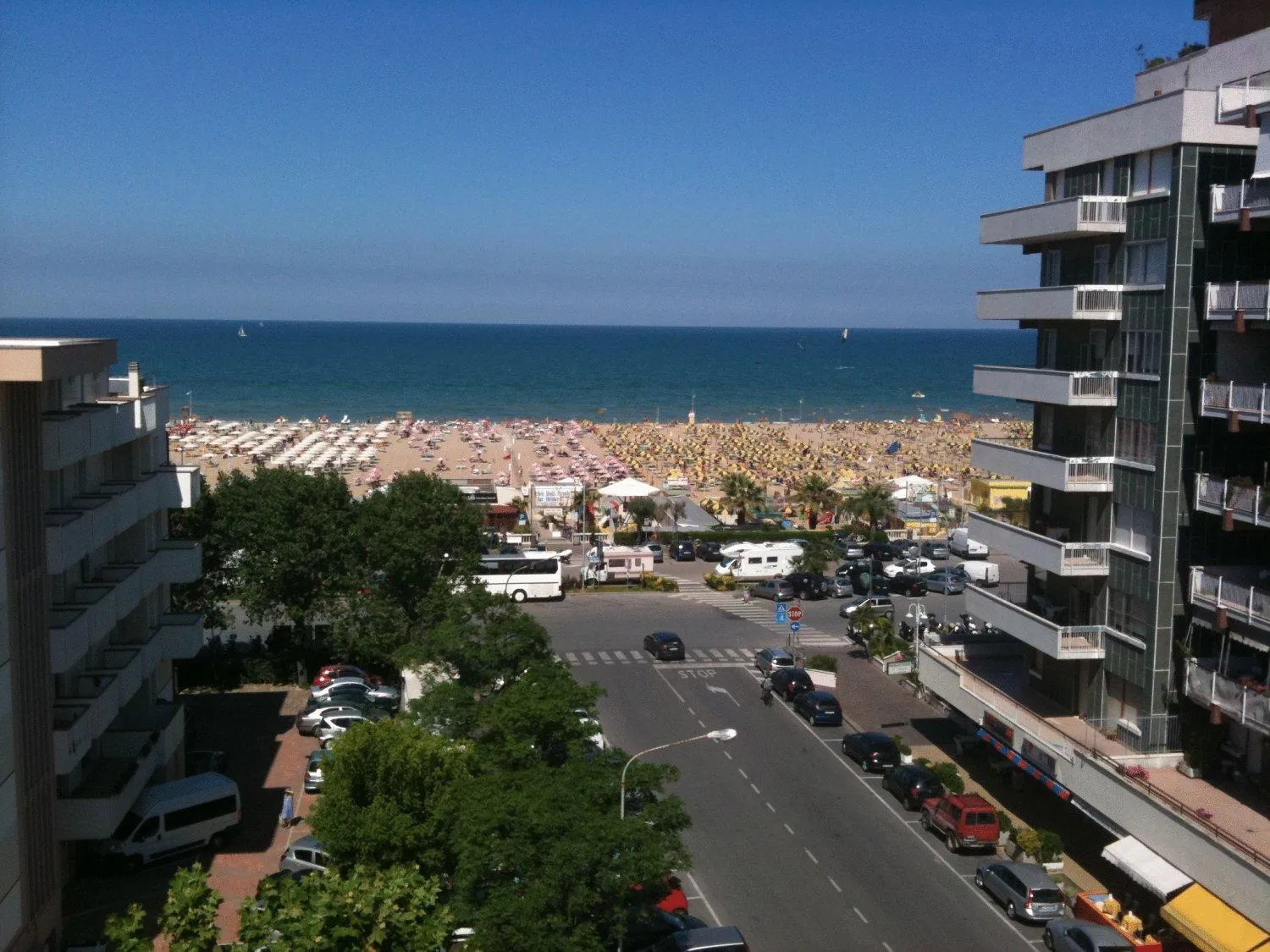 View (from property/room) in Hotel Fedora Rimini
