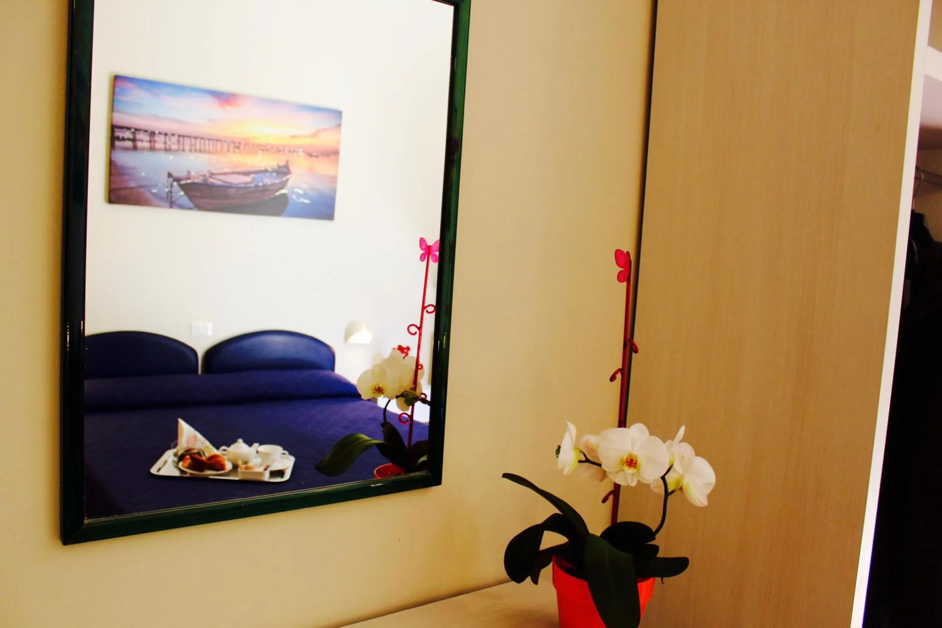 Bedroom in Hotel Fedora Rimini