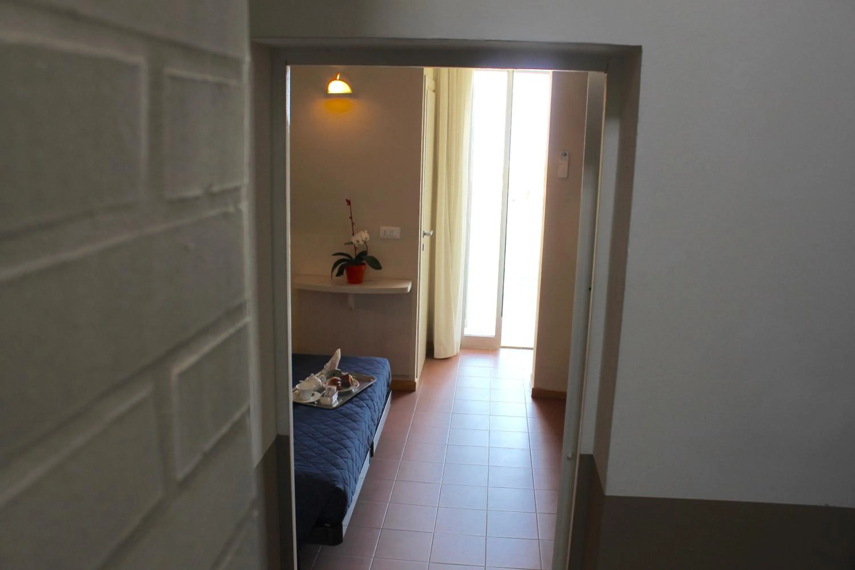 Bedroom, Bed in Hotel Fedora Rimini