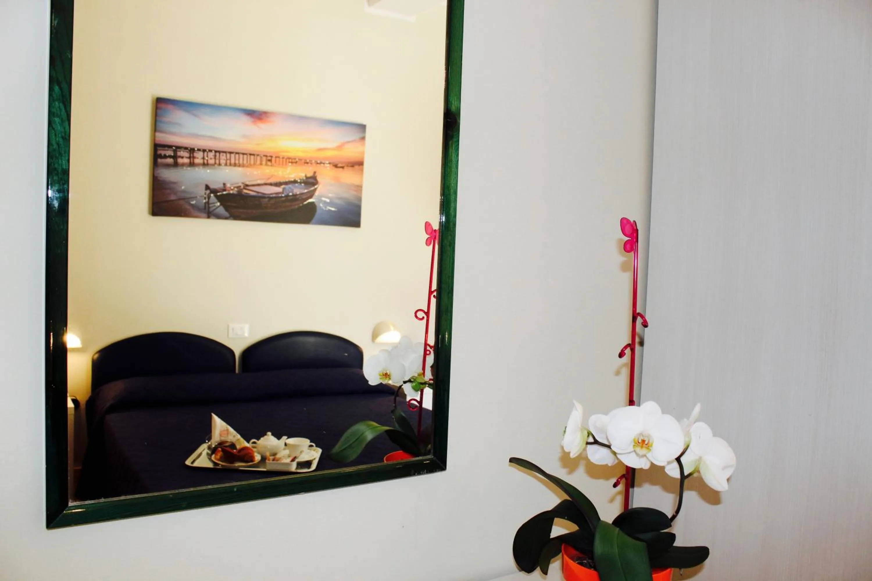 Bedroom in Hotel Fedora Rimini