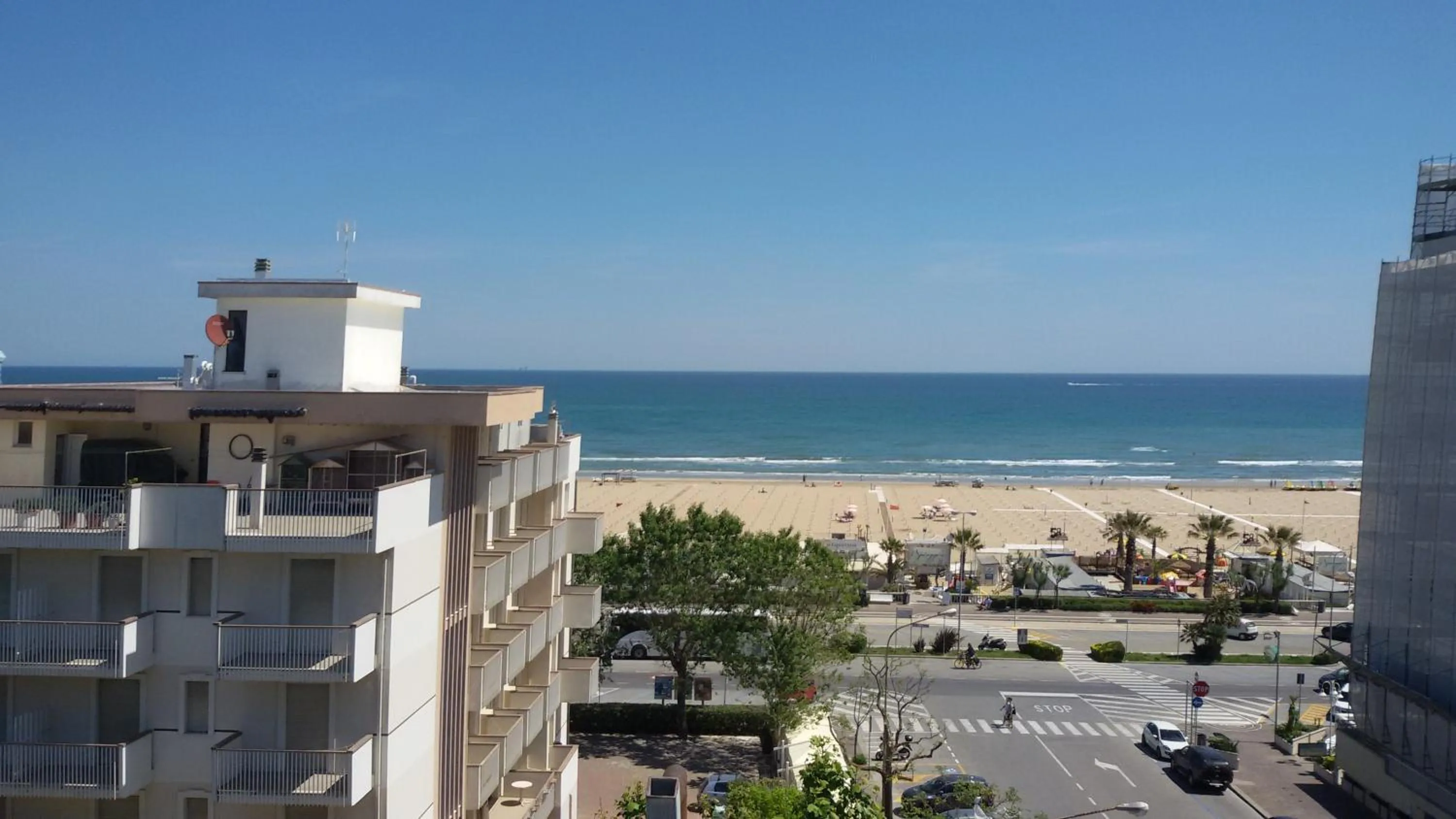 Sea view in Hotel Fedora Rimini