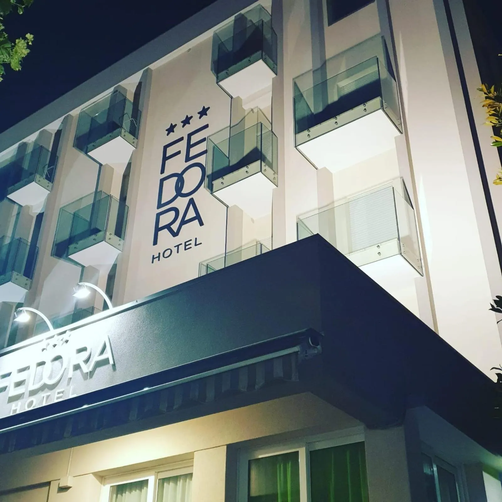 Property building in Hotel Fedora Rimini