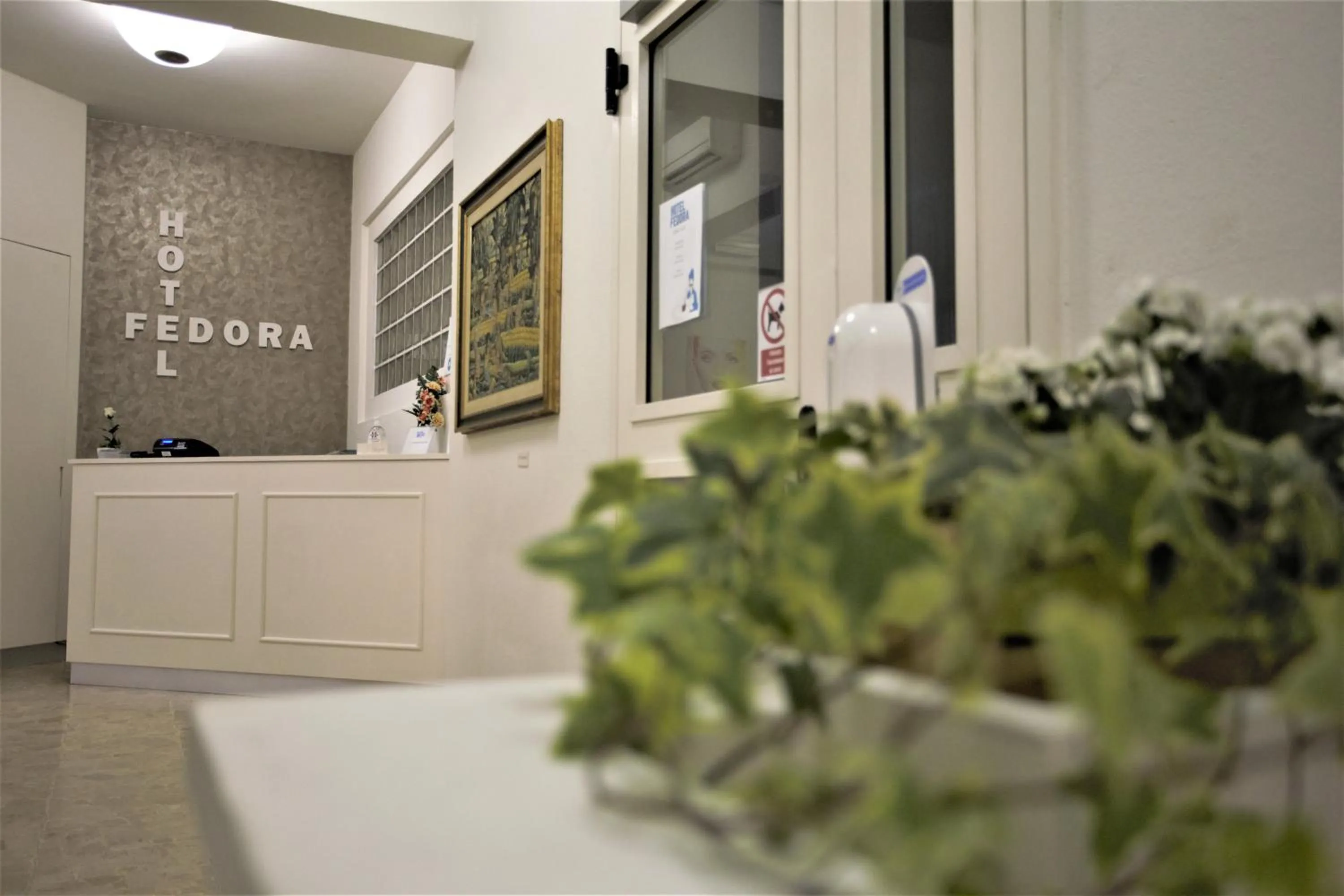 Lobby or reception in Hotel Fedora Rimini