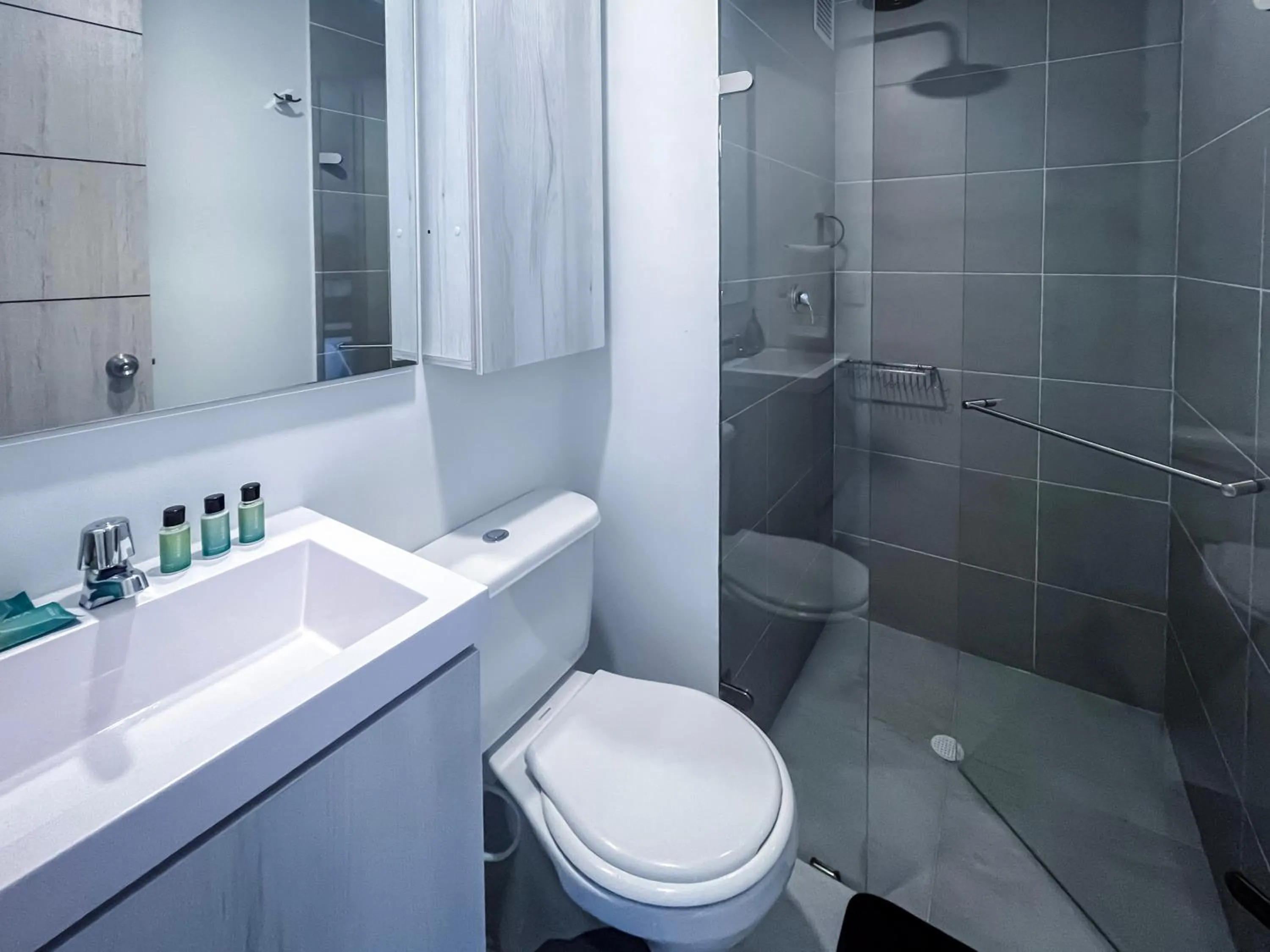 Bathroom in Torre Ventto Lofts By Jalo