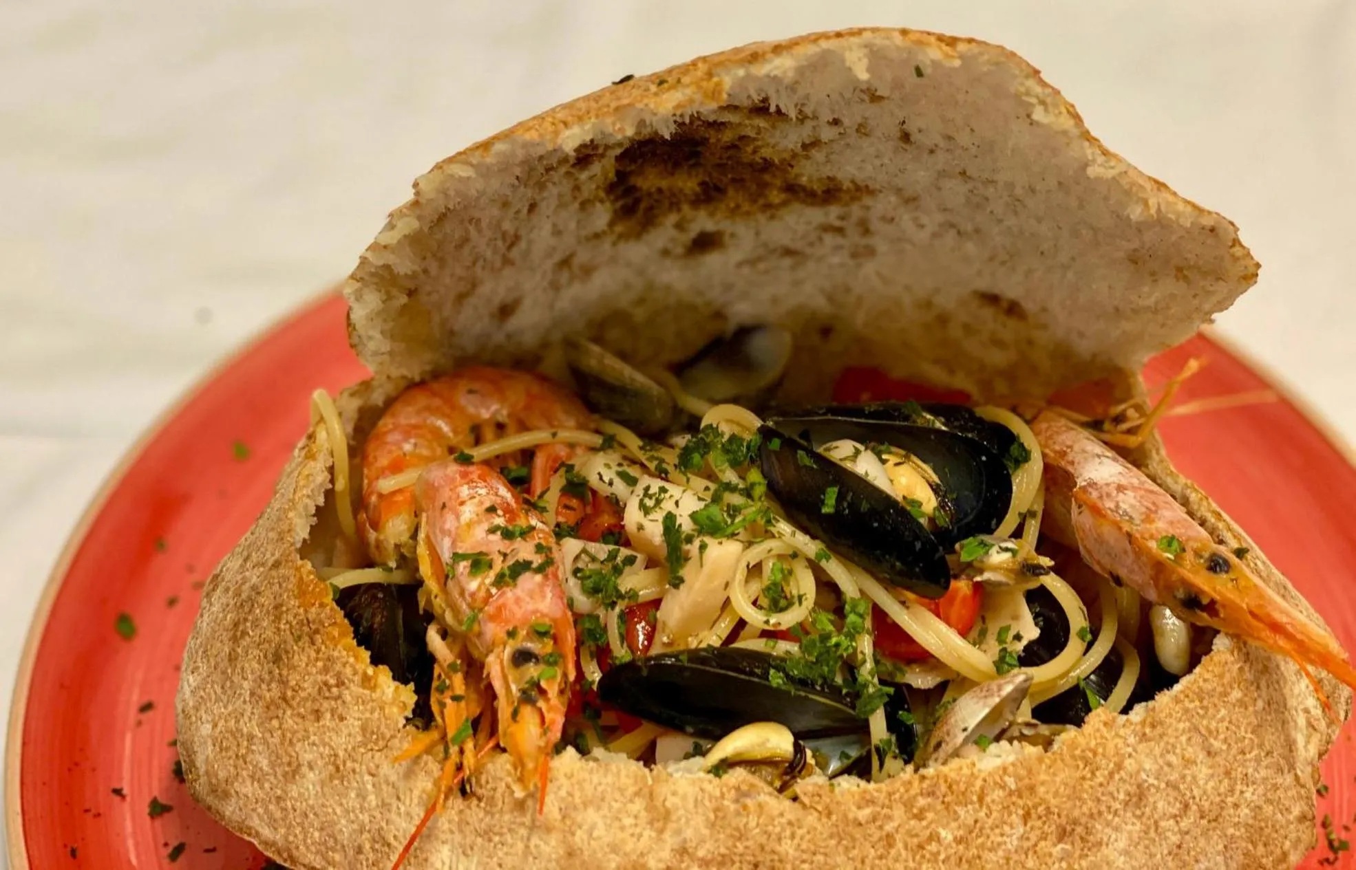 Food in Alla Pergola