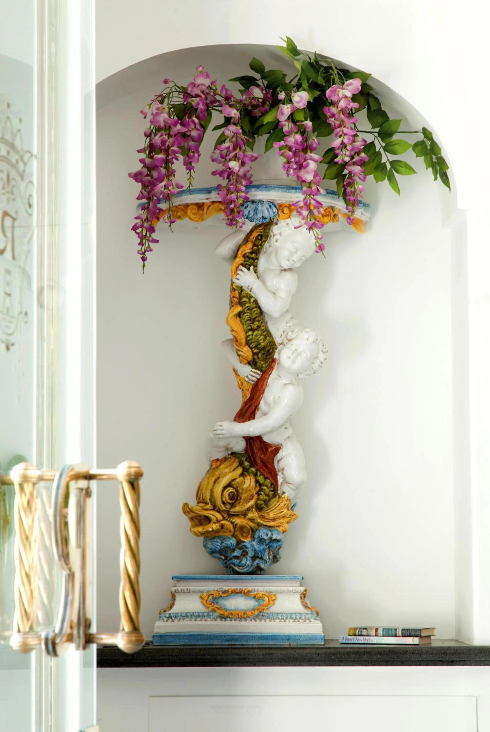 Decorative detail in Hotel Reginella