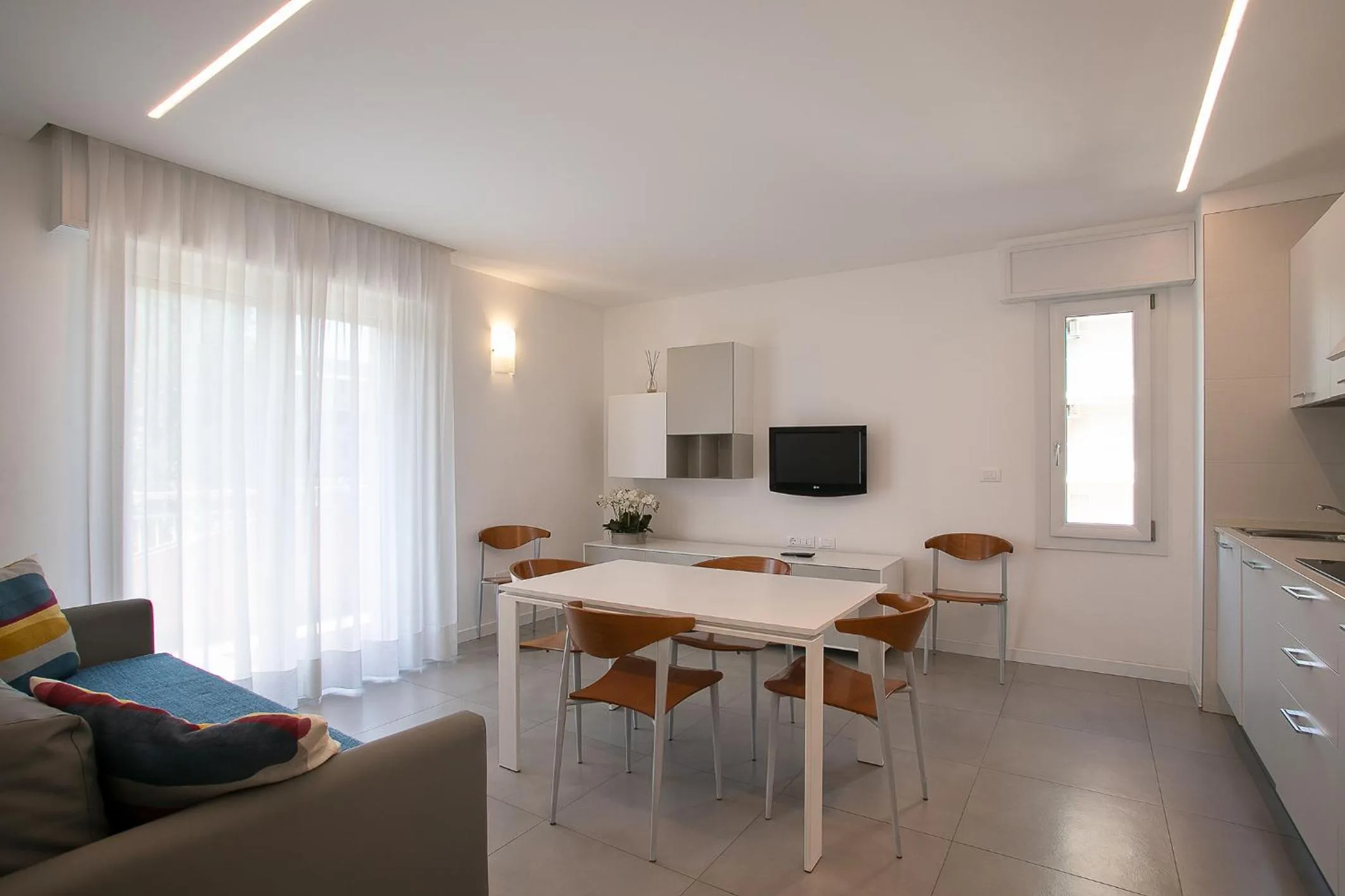 Kitchen or kitchenette in Hotel Daniele