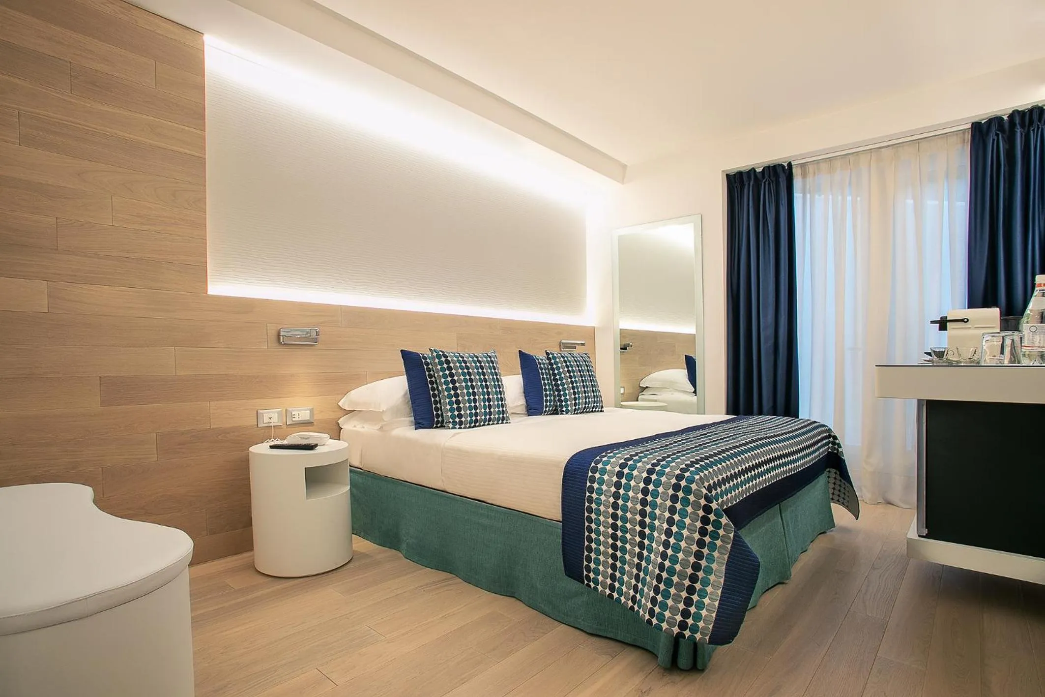 Bed in Hotel Daniele