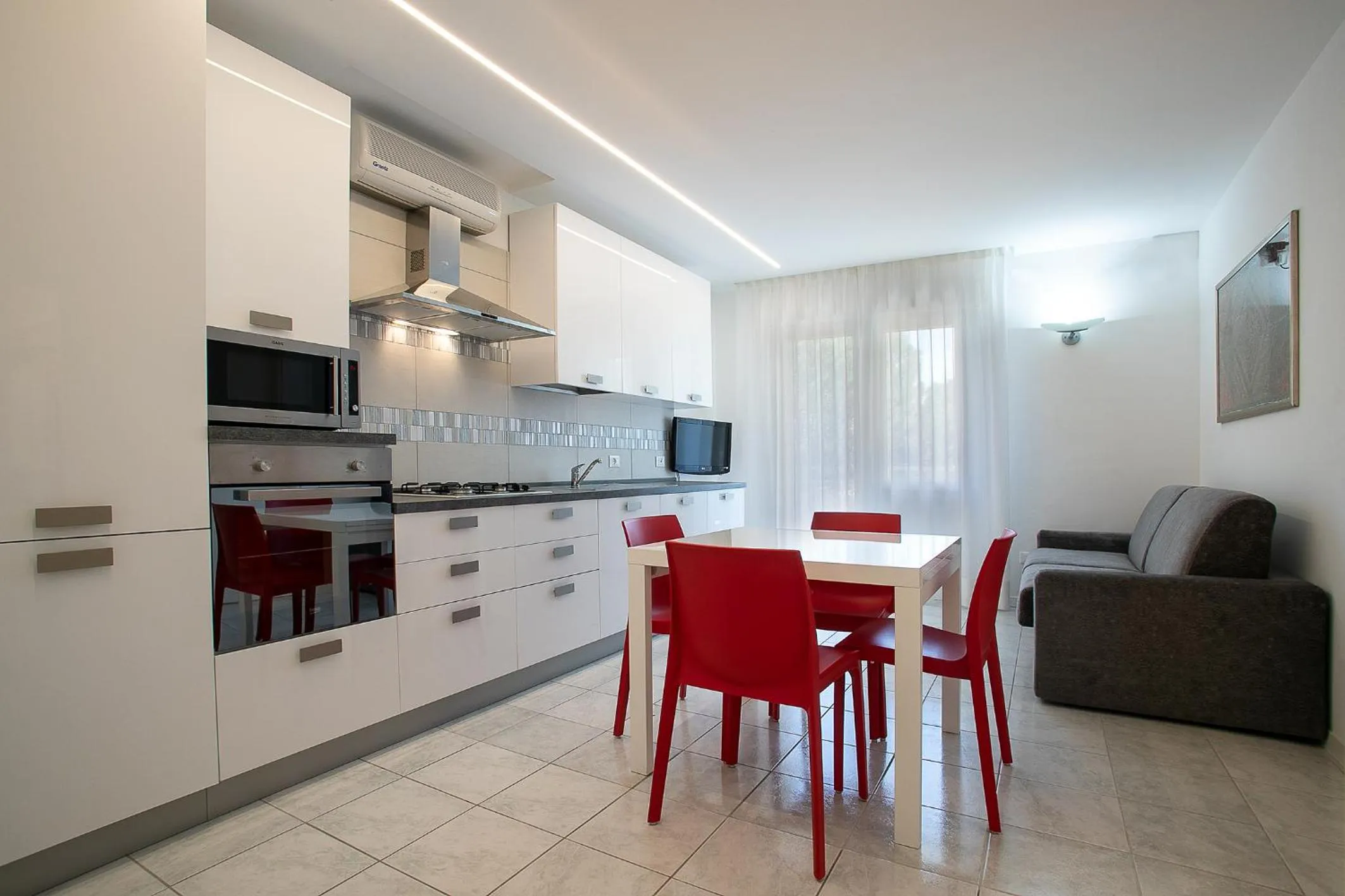Kitchen or kitchenette in Hotel Daniele