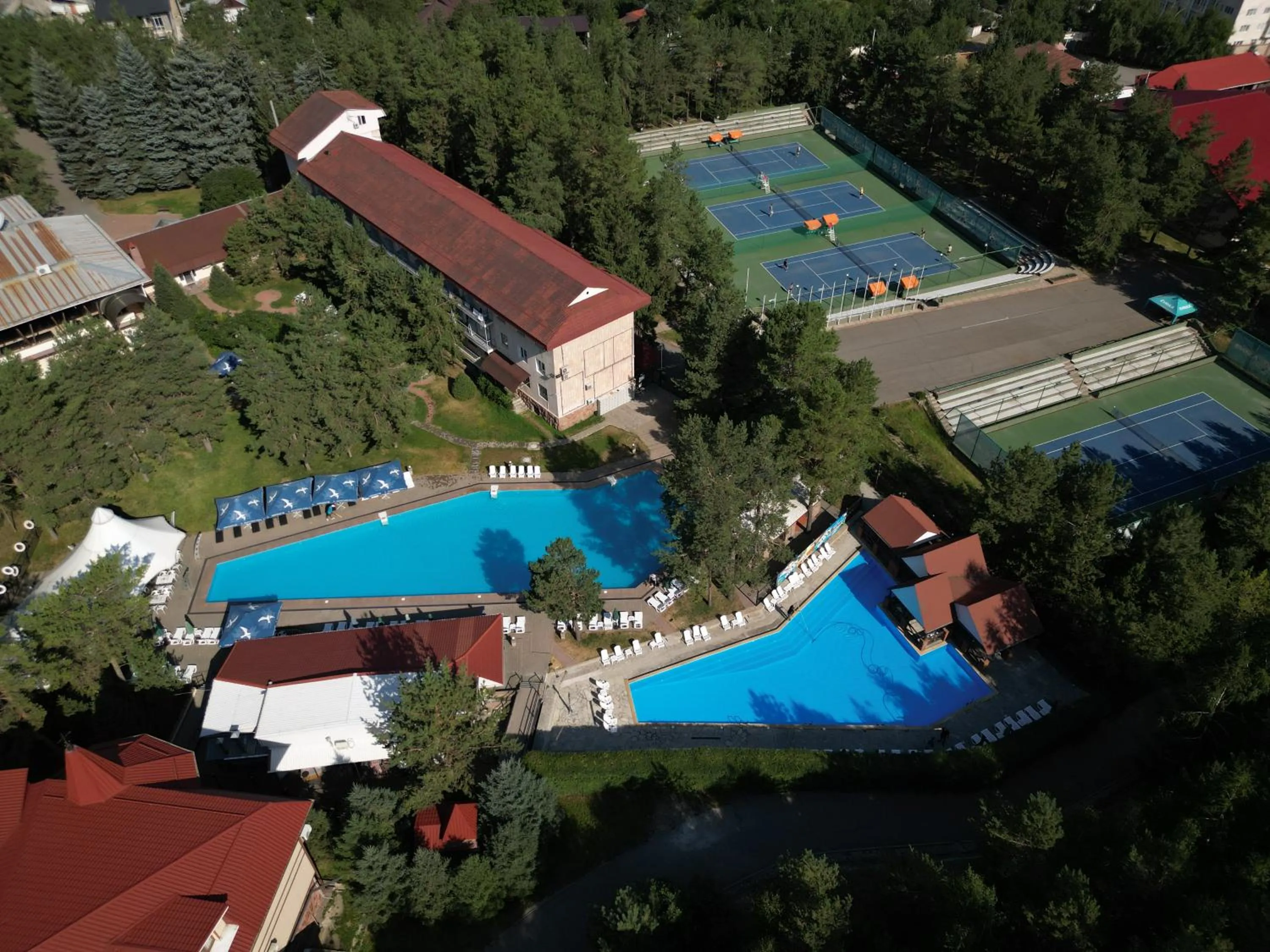 Property building in Olympica Hotel