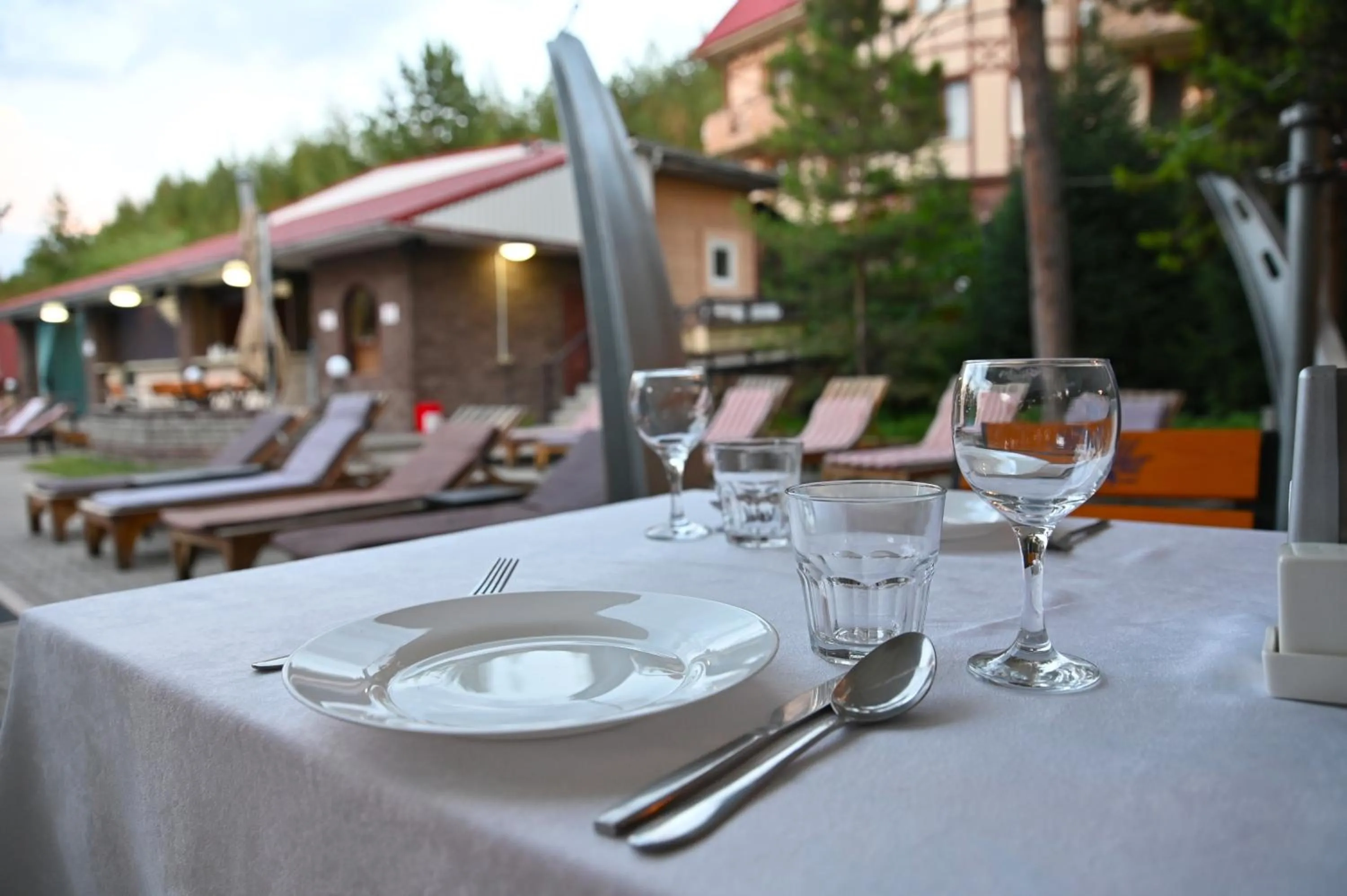 Food in Olympica Hotel