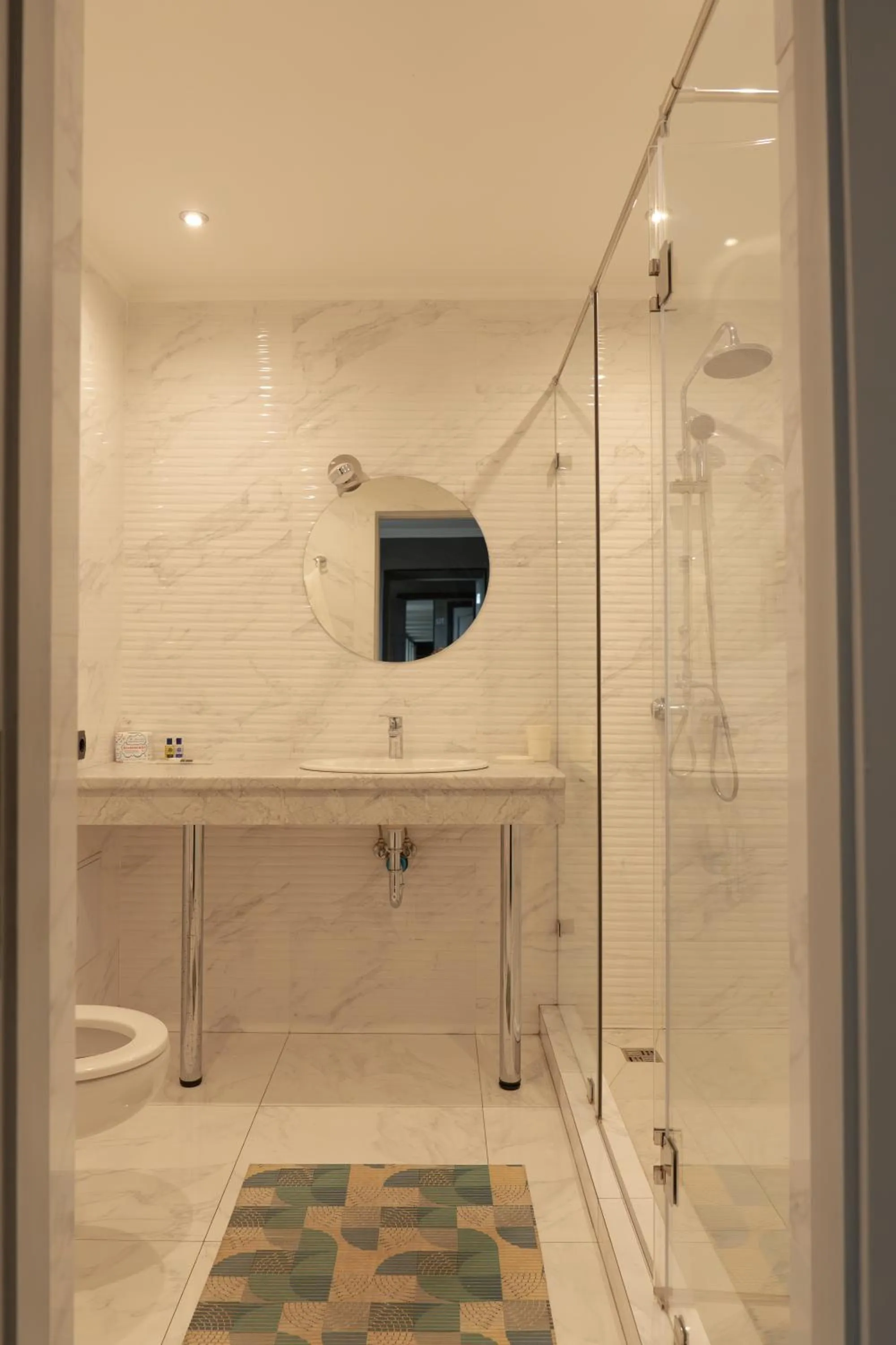 Shower in Olympica Hotel