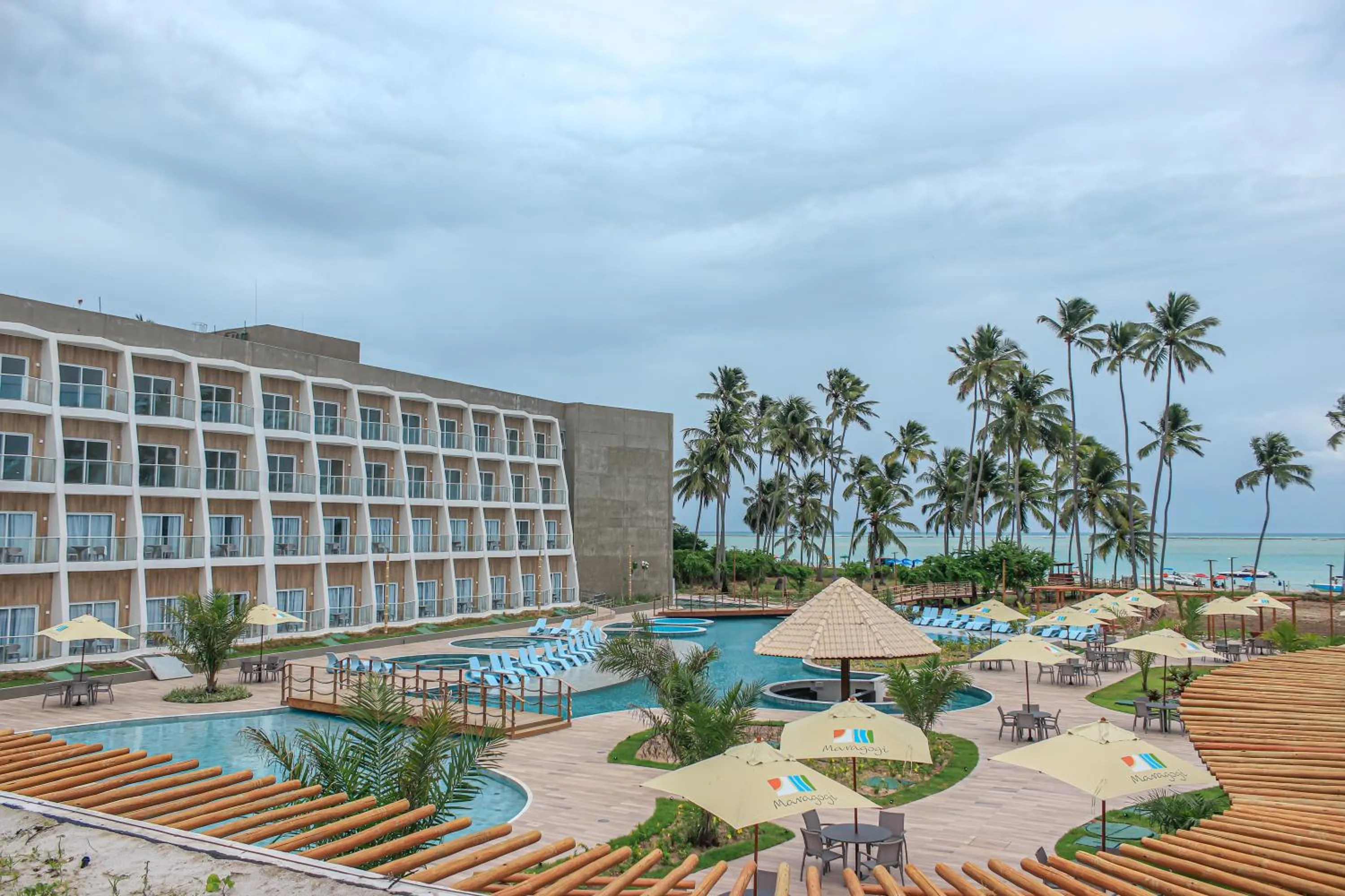 Pool view in Maragogi Brisa Exclusive Hotel