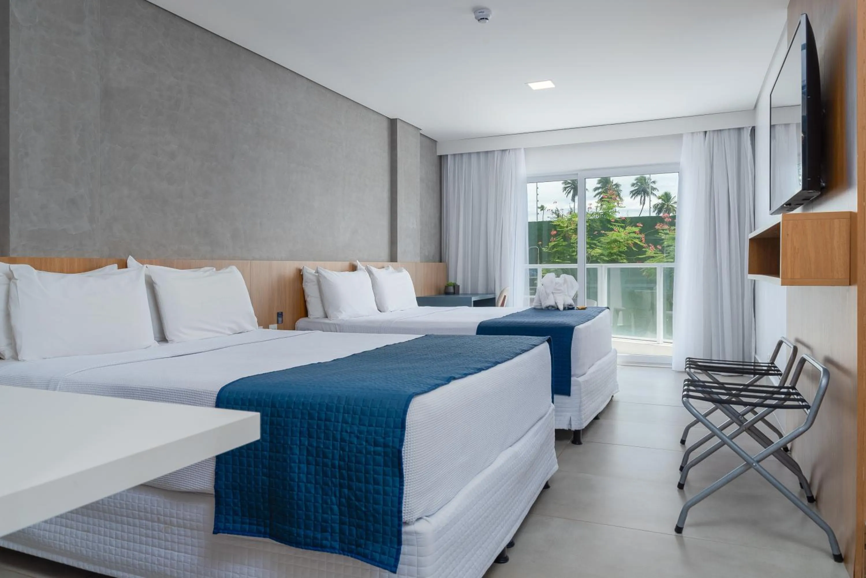 View (from property/room), Bed in Maragogi Brisa Exclusive Hotel