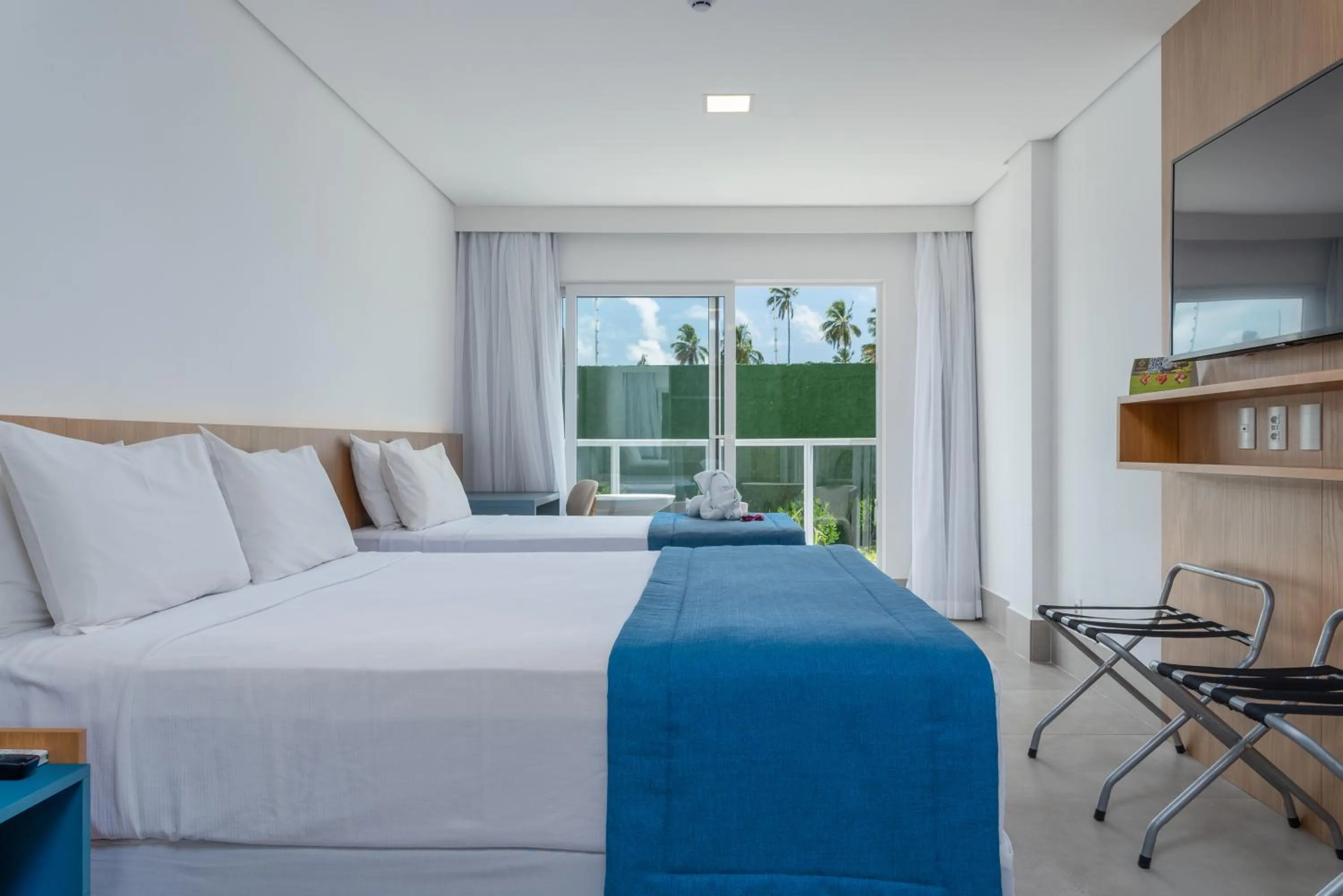 View (from property/room), Bed in Maragogi Brisa Exclusive Hotel