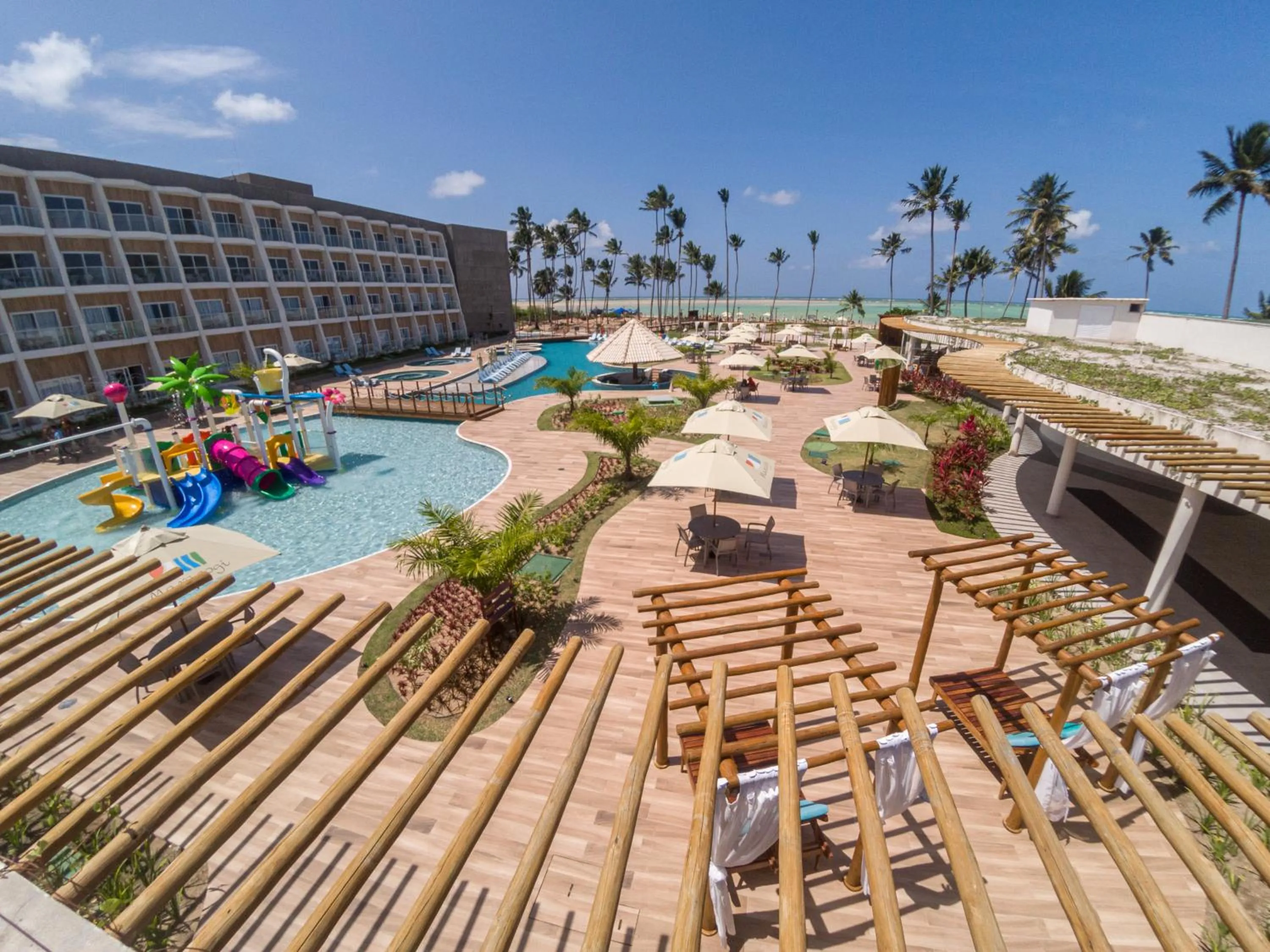 Pool view in Maragogi Brisa Exclusive Hotel