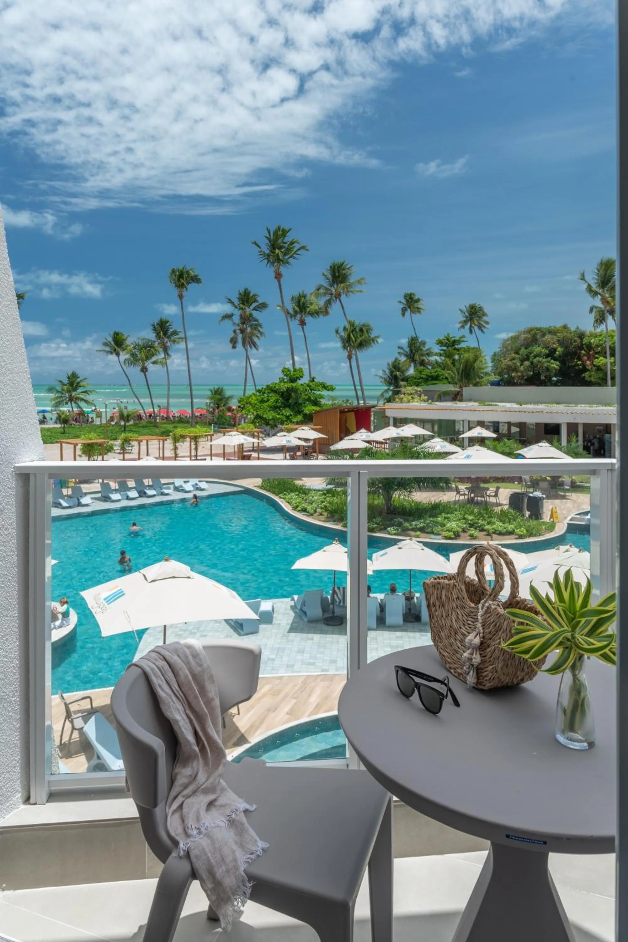 Pool view in Maragogi Brisa Exclusive Hotel