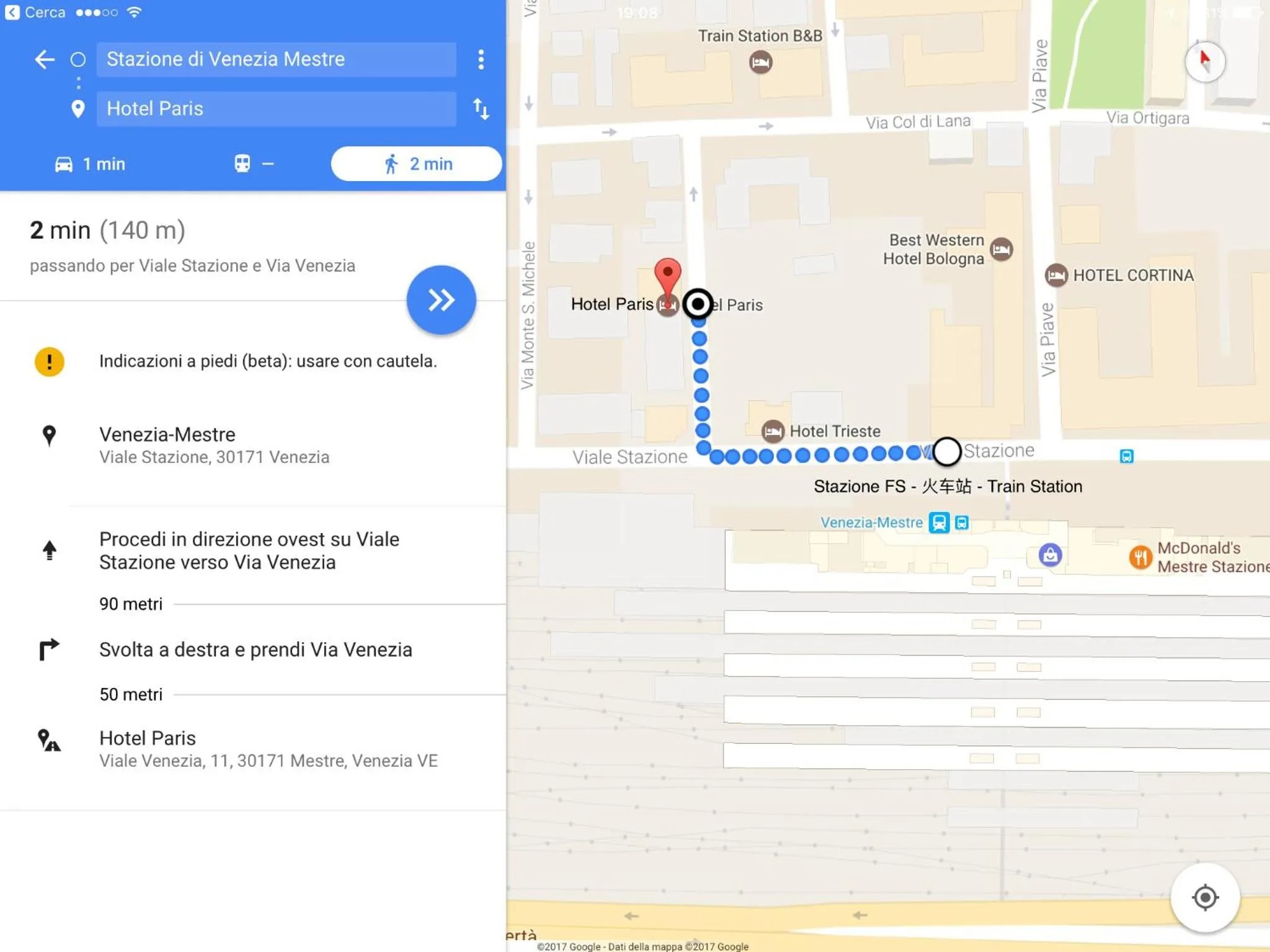 Logo/Certificate/Sign in Hotel Paris