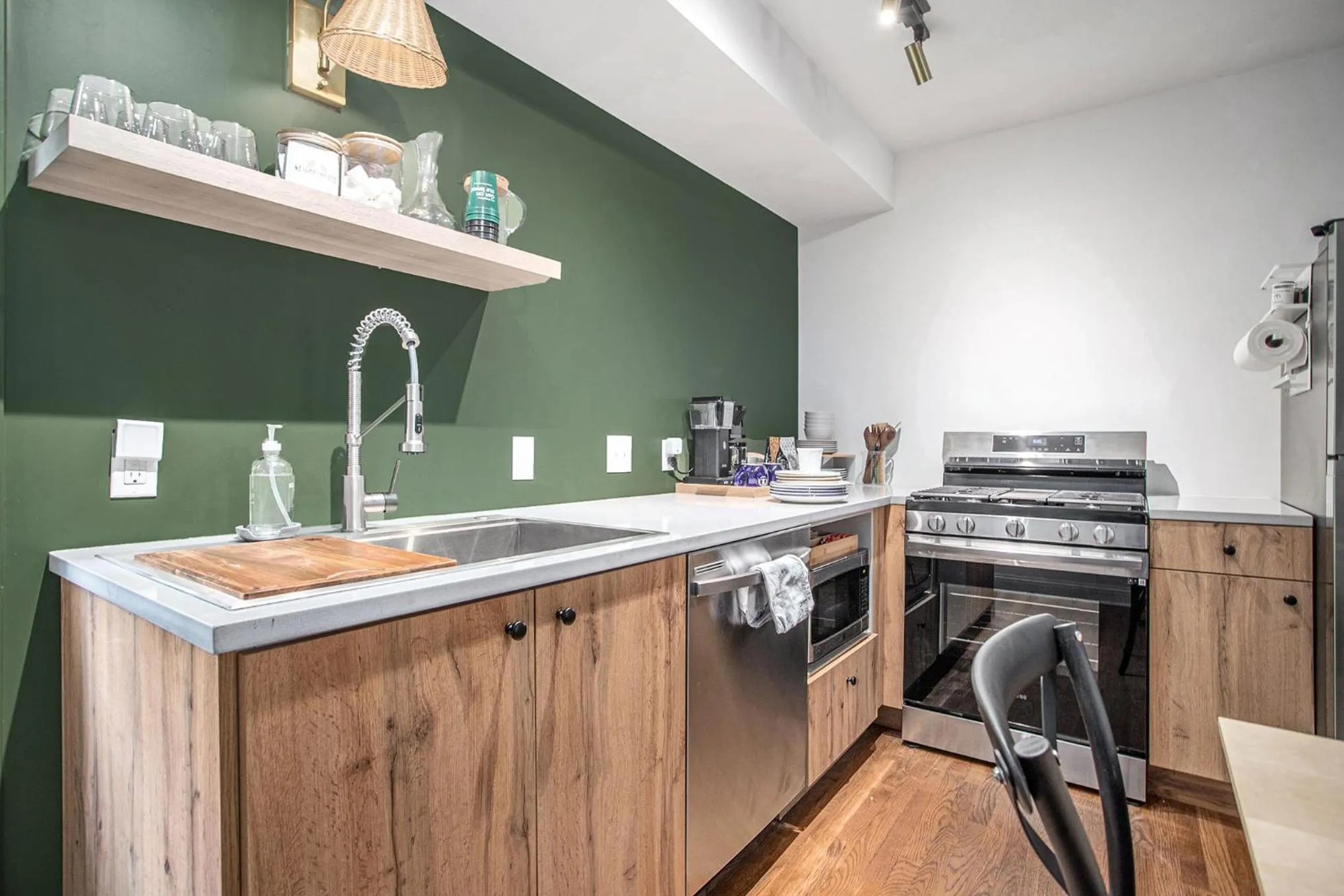 Kitchen or kitchenette in The Neighborhood Hotel Grand Beach