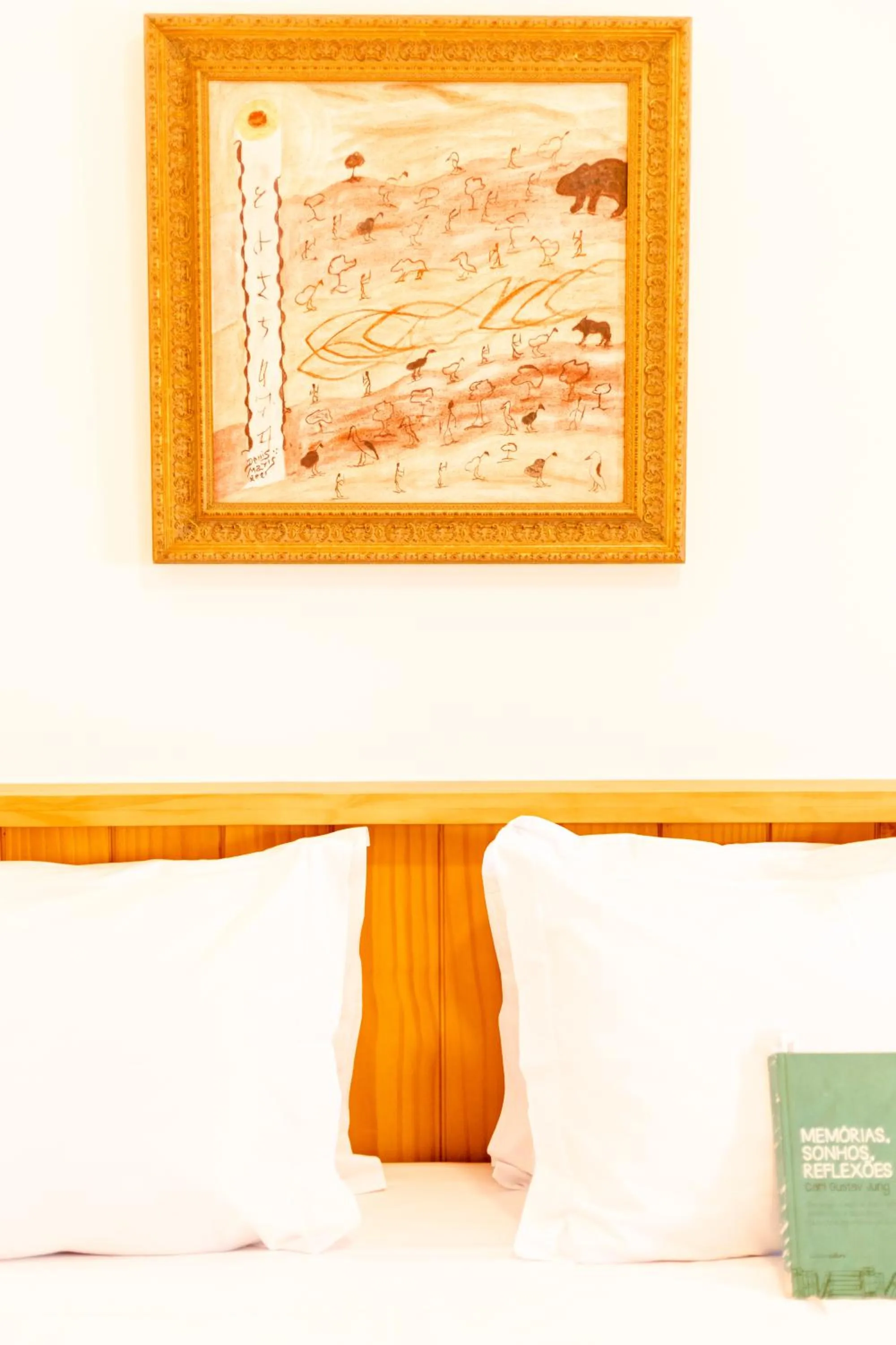 Bed in UNKUÉ POUSADA FLATS