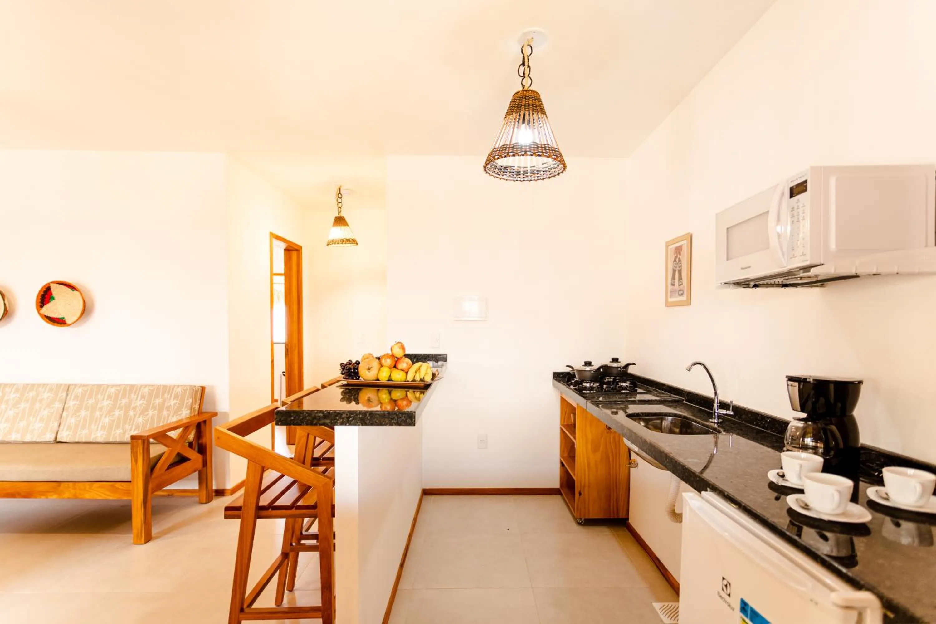 Kitchen or kitchenette in UNKUÉ POUSADA FLATS