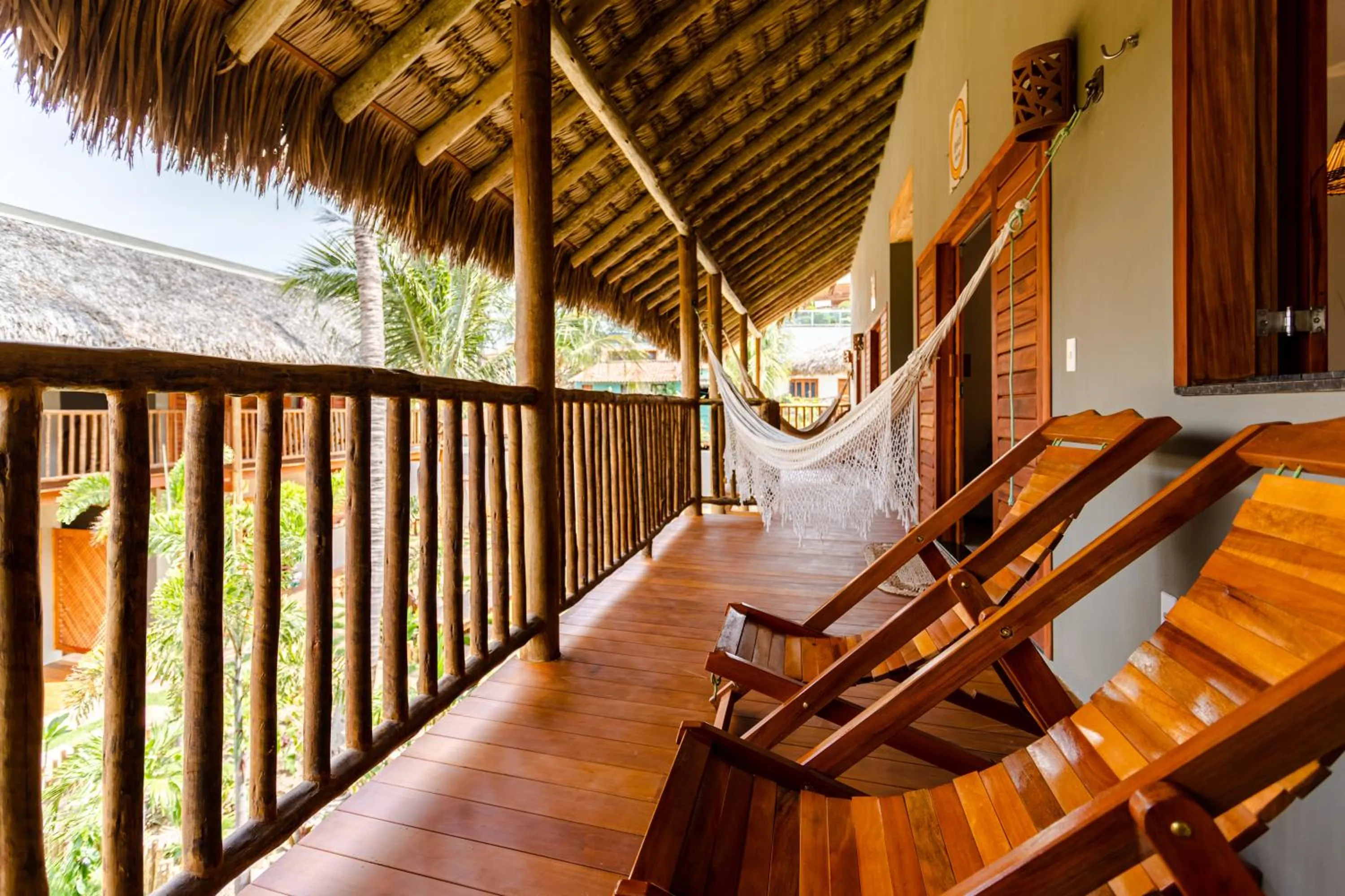 Balcony/Terrace in UNKUÉ POUSADA FLATS