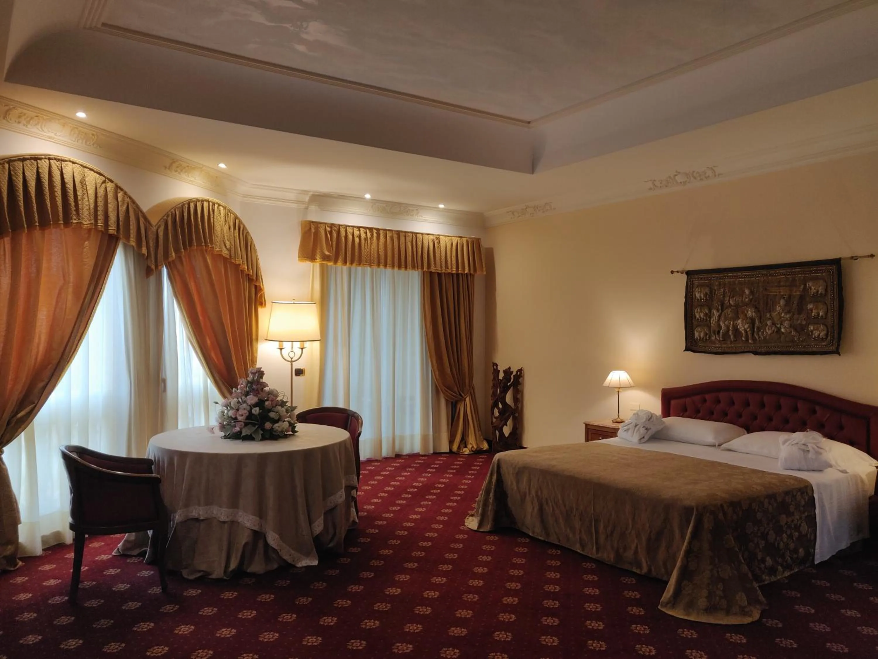 Bedroom, Bed in Parco dei Principi Hotel - Wedding & Events