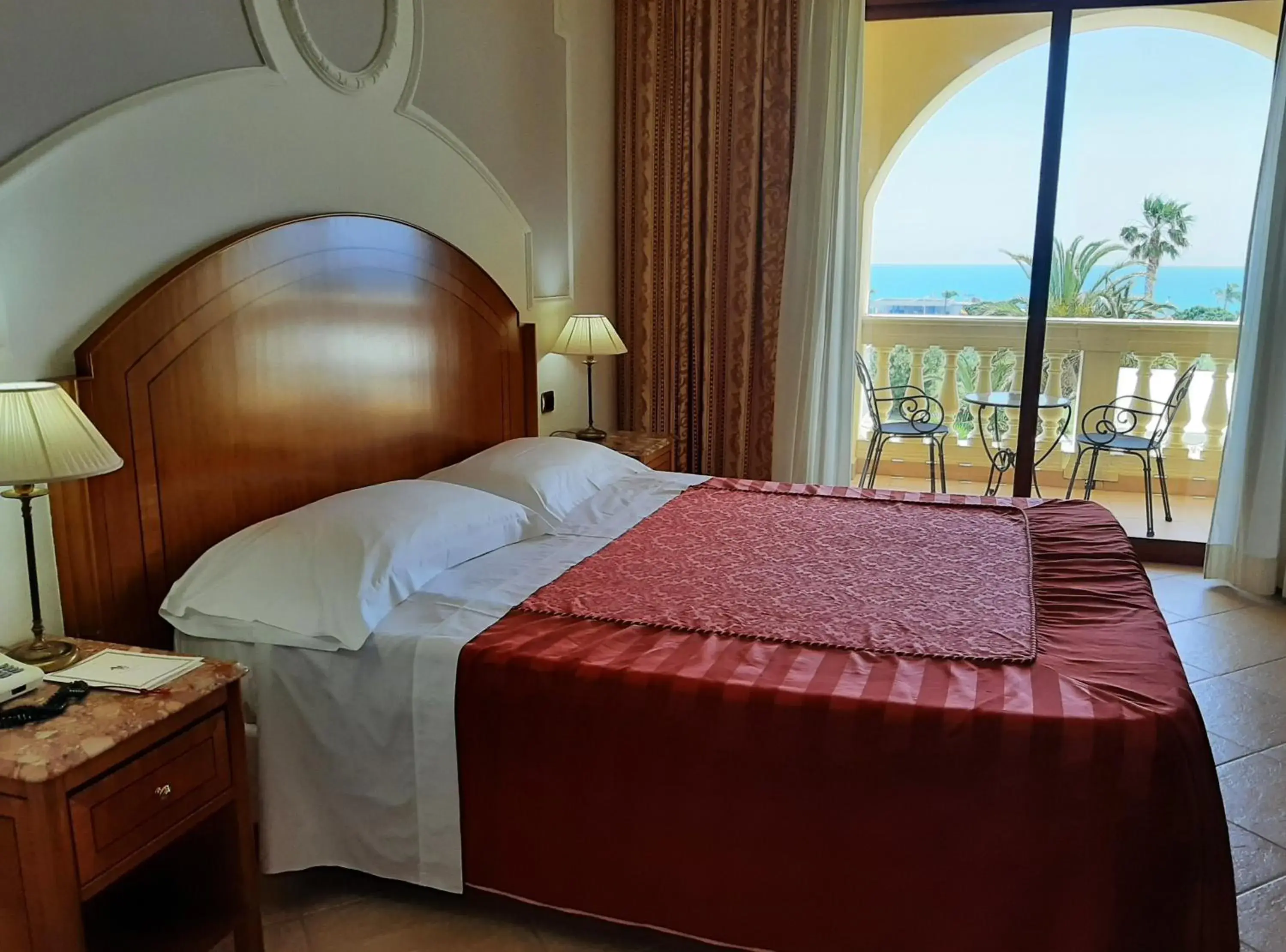 Double Room with Balcony and Sea View - single occupancy in Parco dei Principi Hotel - Wedding & Events Double Room with Balcony and Sea View - single occupancy in Parco dei Principi Hotel - Wedding & Events