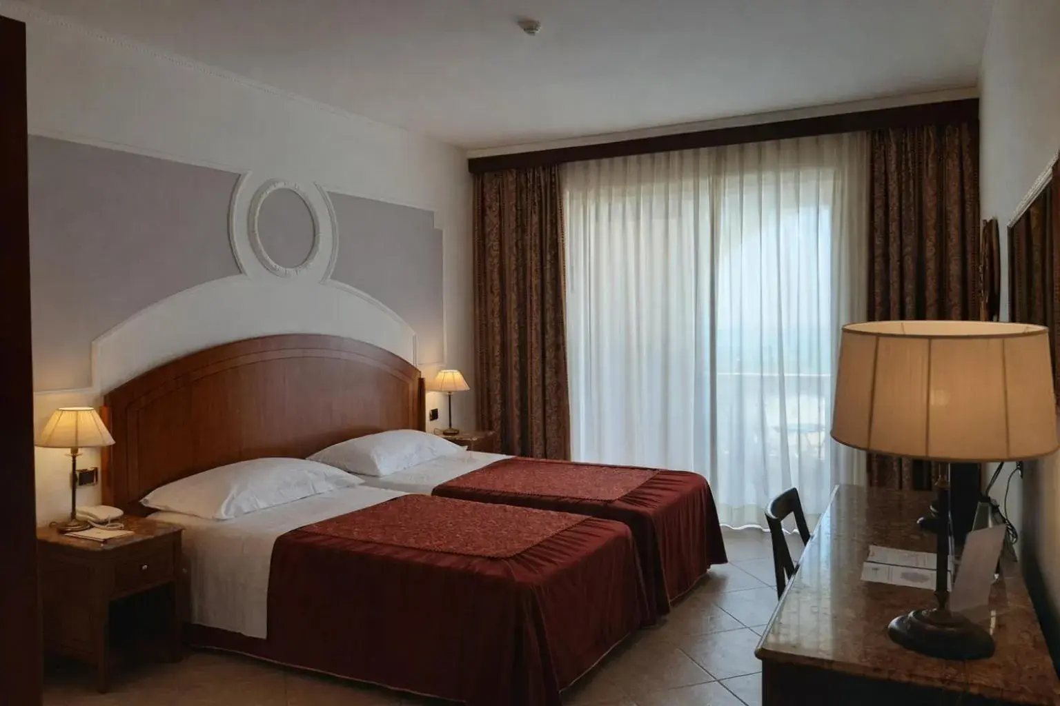 Twin Room with Sea View in Parco dei Principi Hotel - Wedding & Events Twin Room with Sea View in Parco dei Principi Hotel - Wedding & Events