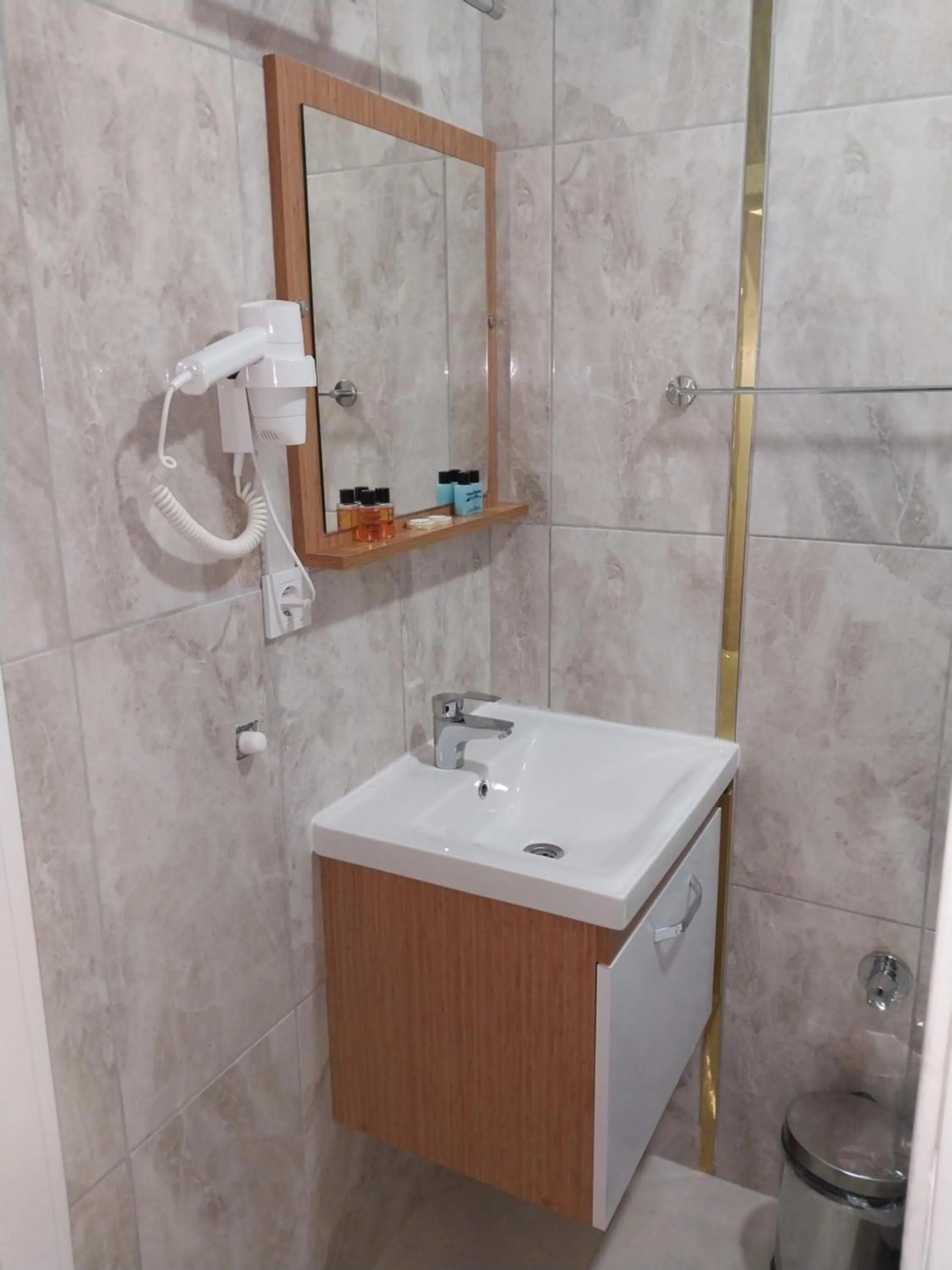 Bathroom in blue sail hotel