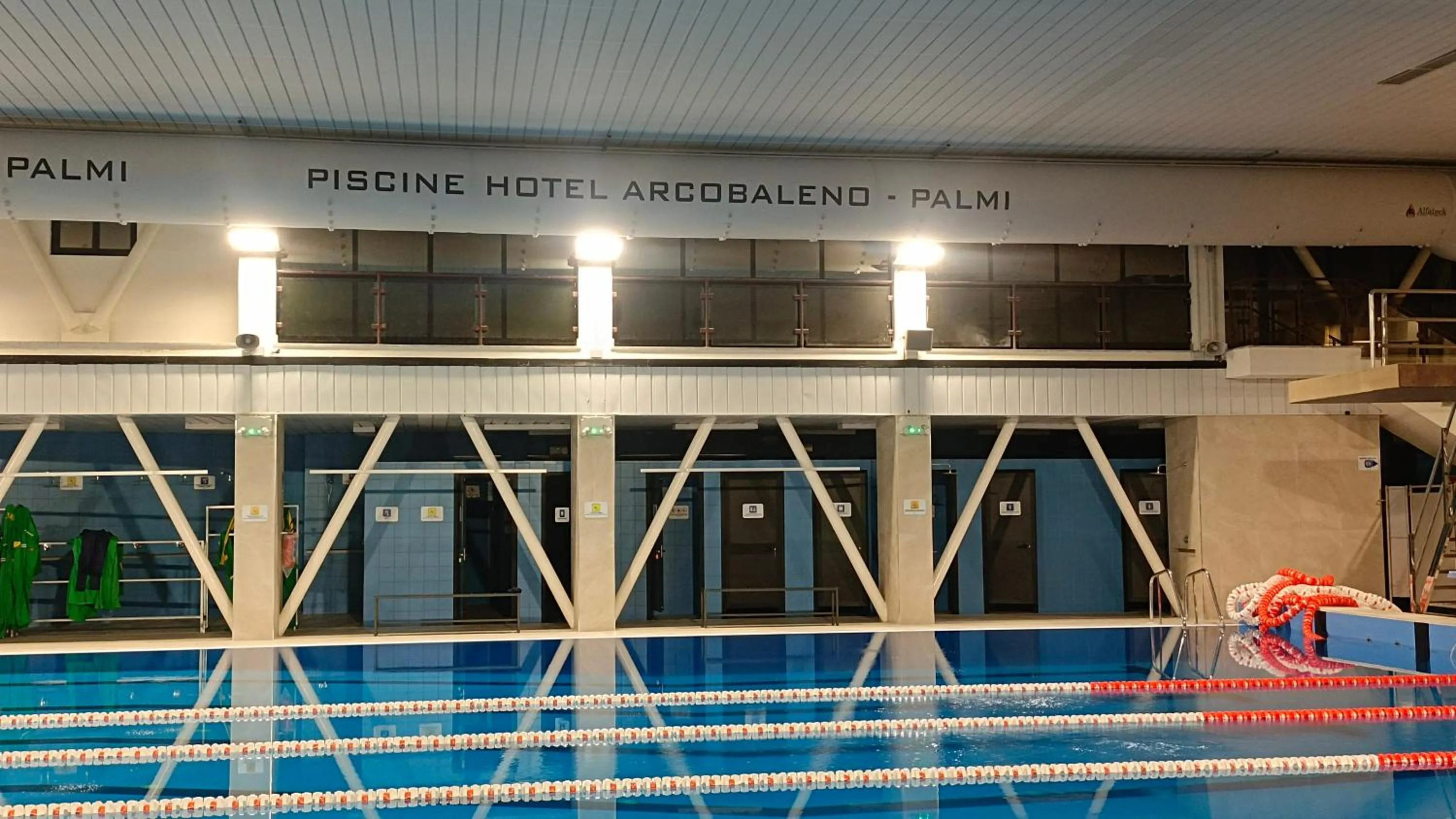 Swimming pool in Hotel Arcobaleno