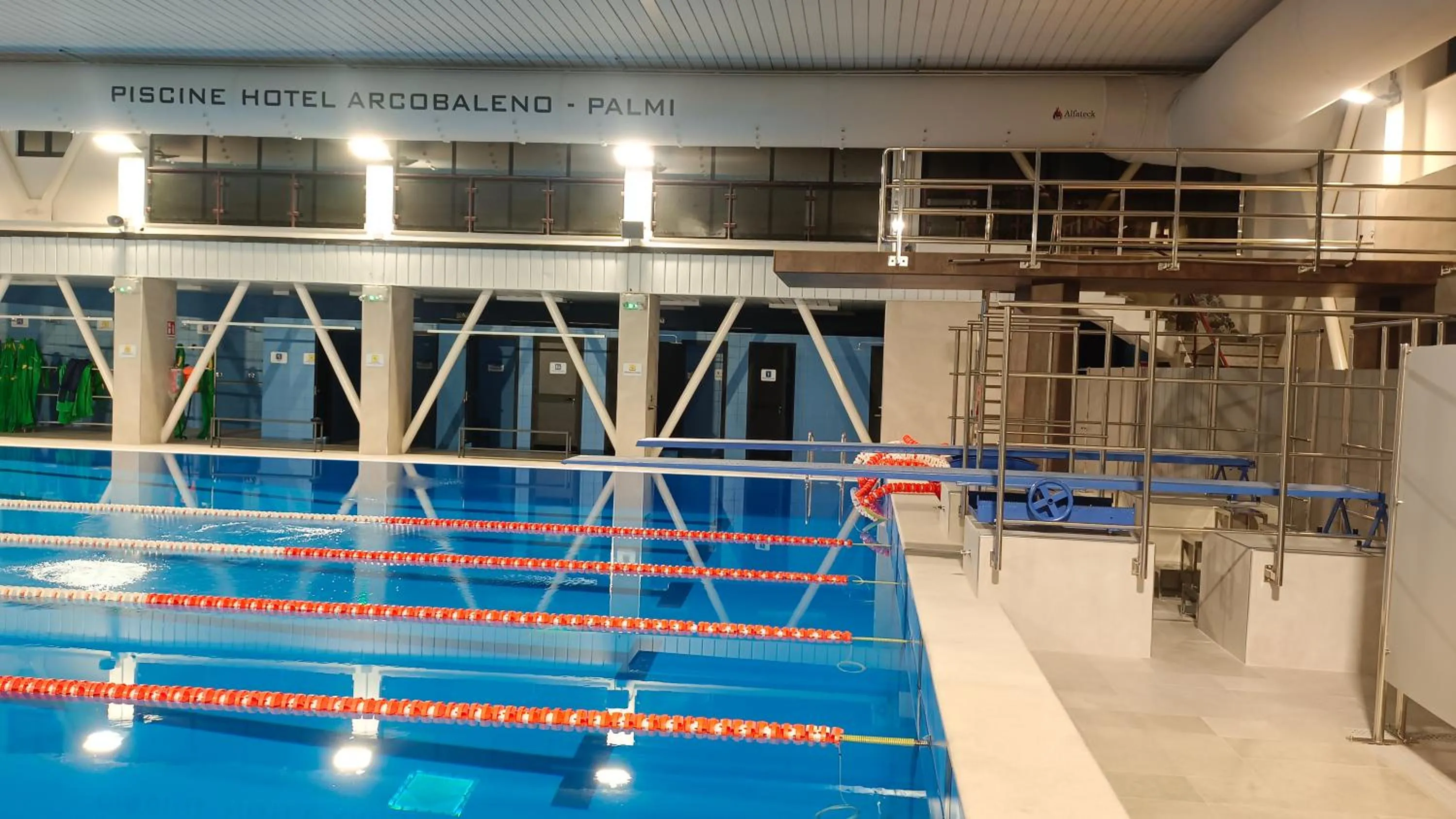 Swimming pool in Hotel Arcobaleno