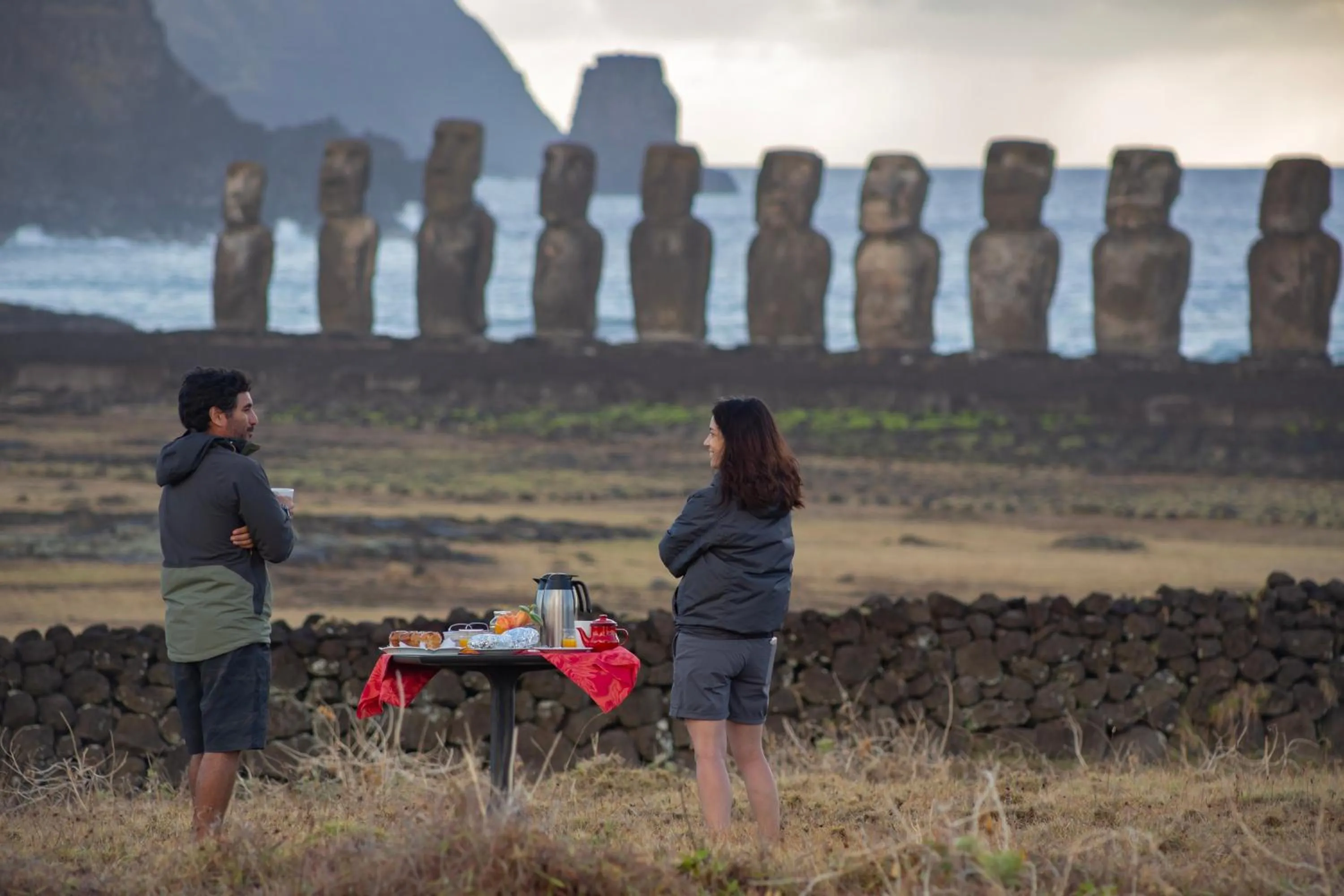 Natural landscape in Hotel Ohana Rapa Nui