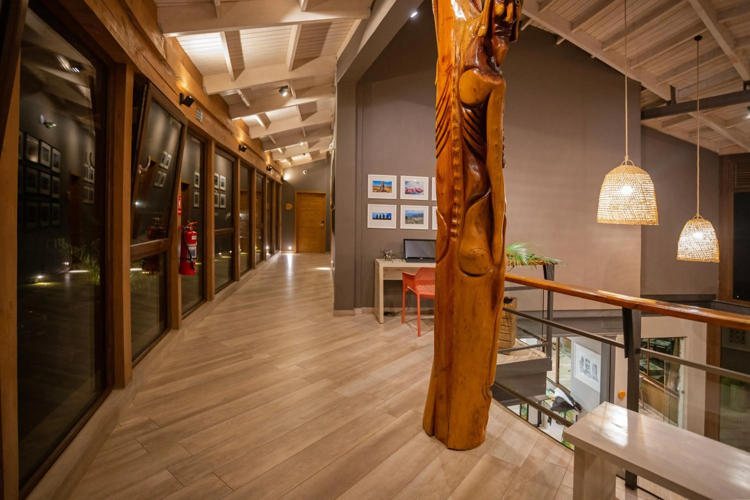 Living room in Hotel Ohana Rapa Nui