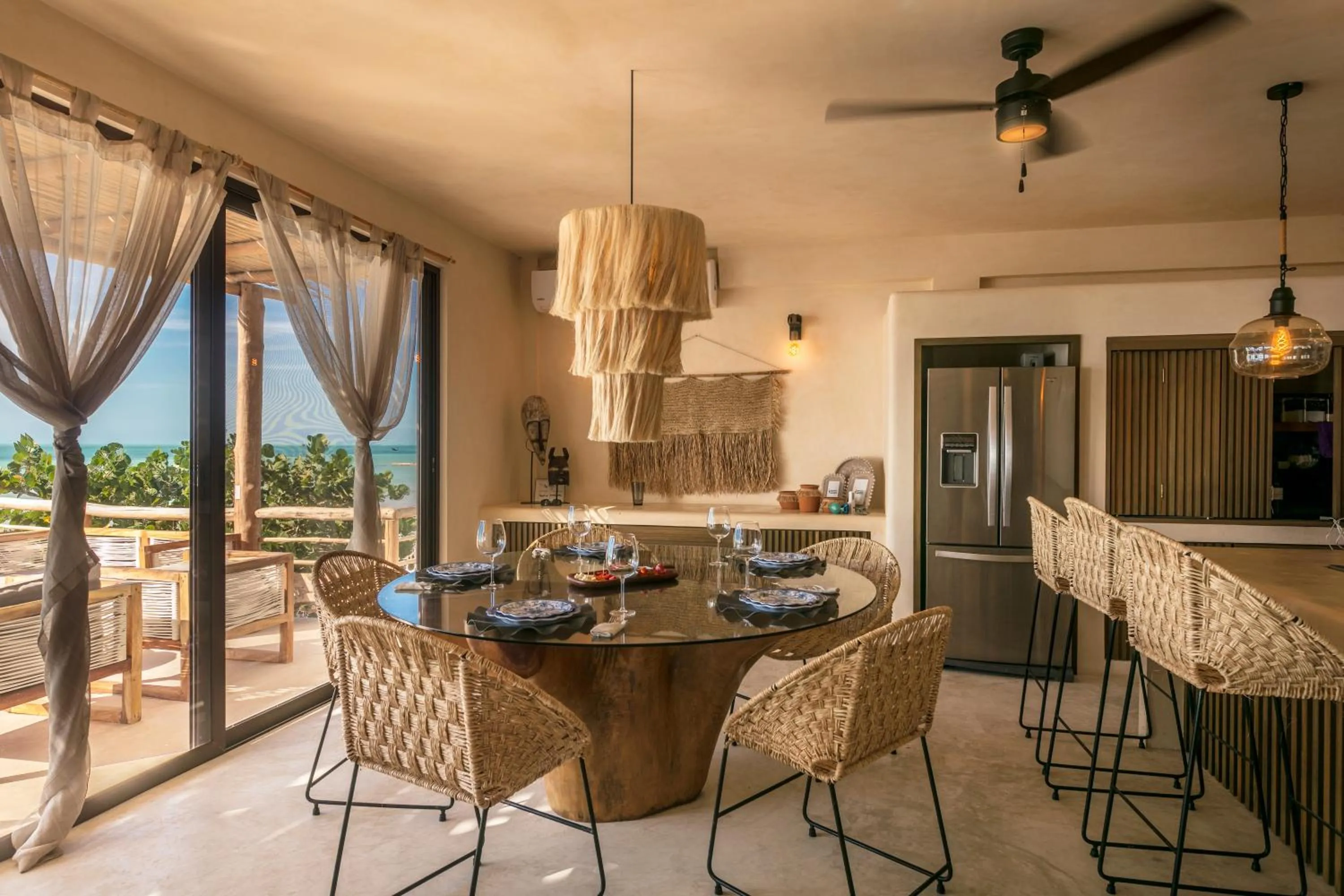 Dining area in Hotel Boutique Casa Muuch Holbox