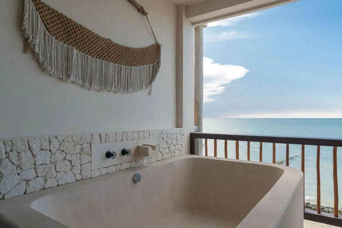 Balcony/Terrace in Hotel Boutique Casa Muuch Holbox