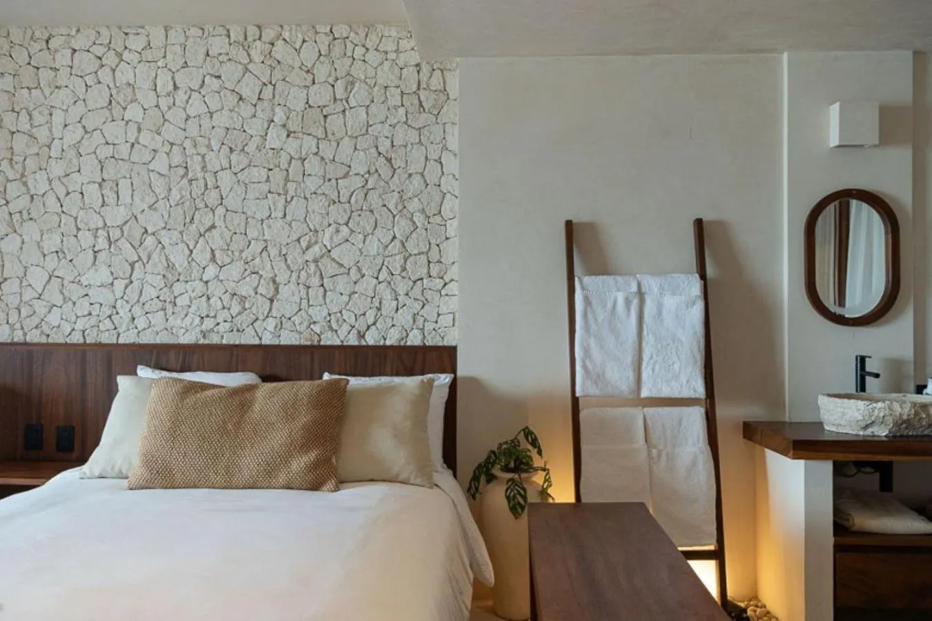 Bed in Hotel Boutique Casa Muuch Holbox