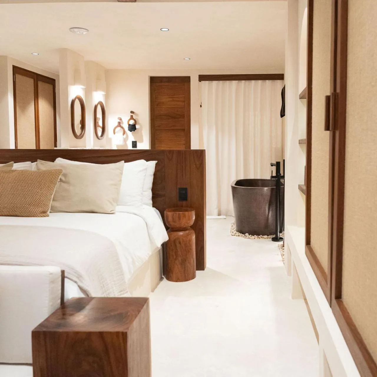 Bedroom, Bed in Hotel Boutique Casa Muuch Holbox