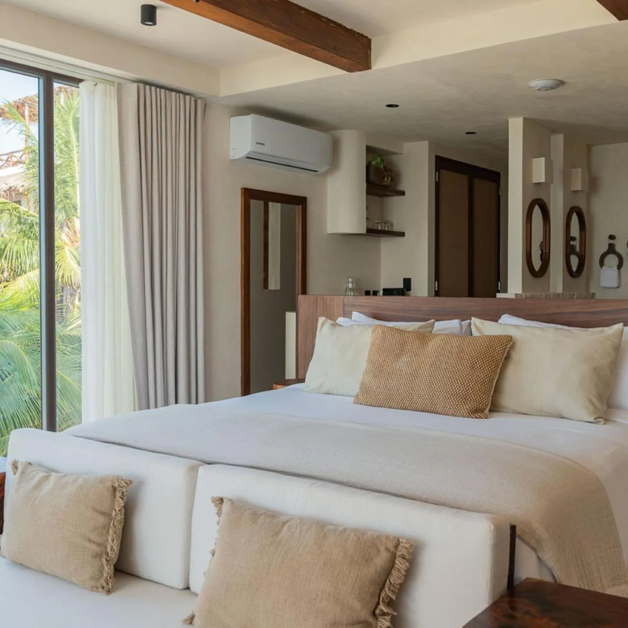 Bed in Hotel Boutique Casa Muuch Holbox