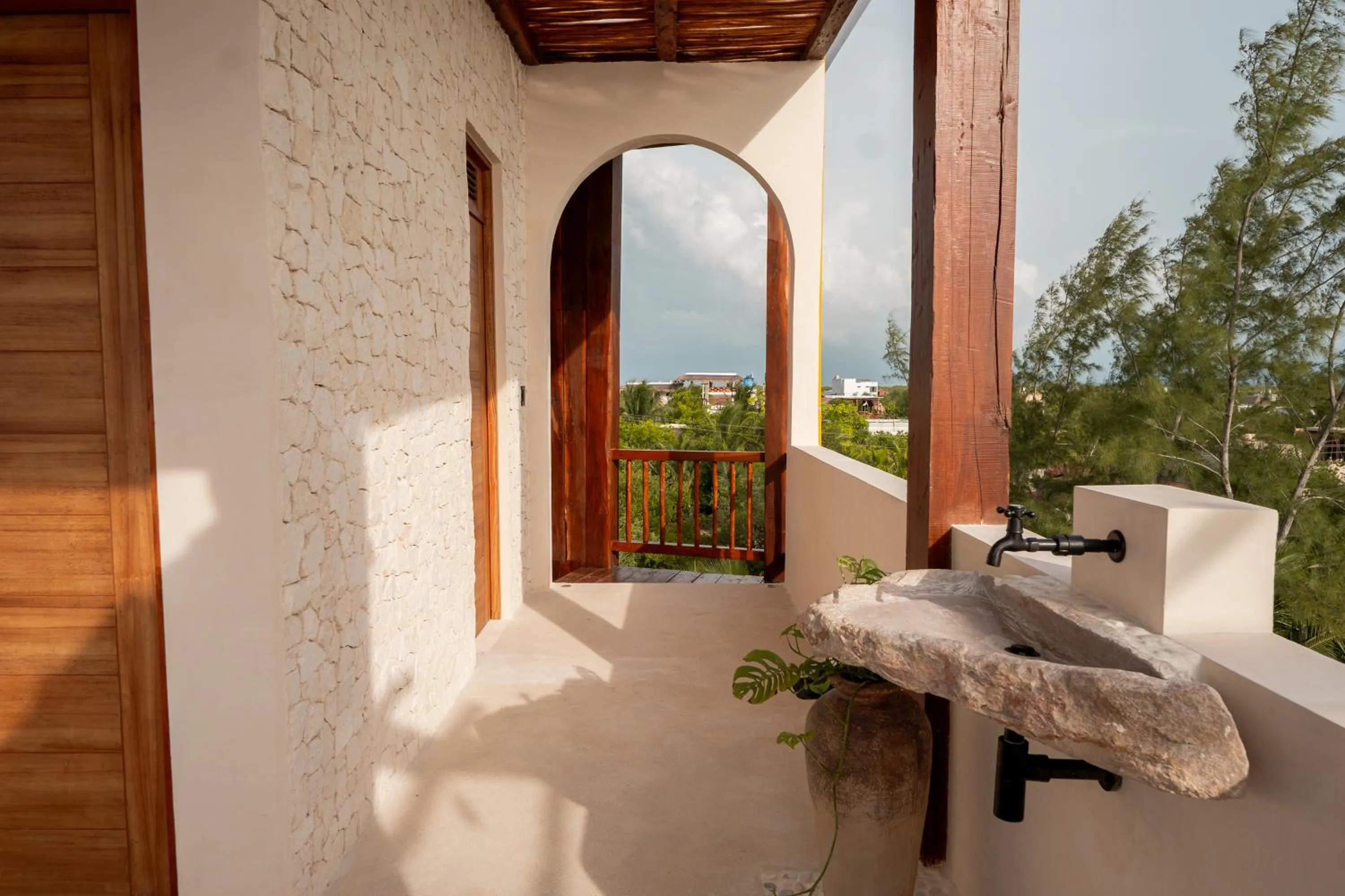 Patio in Hotel Boutique Casa Muuch Holbox