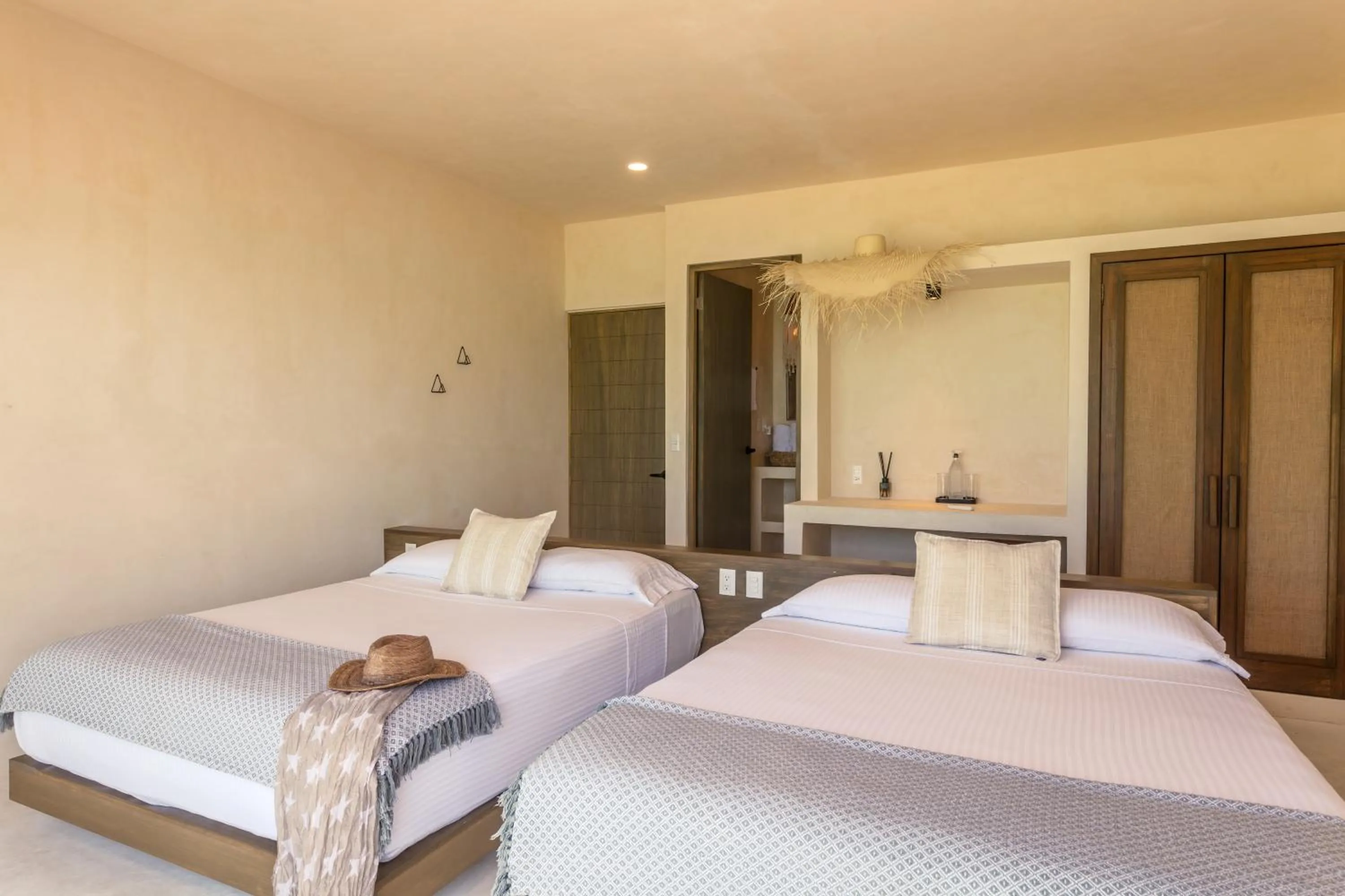 Bed in Hotel Boutique Casa Muuch Holbox