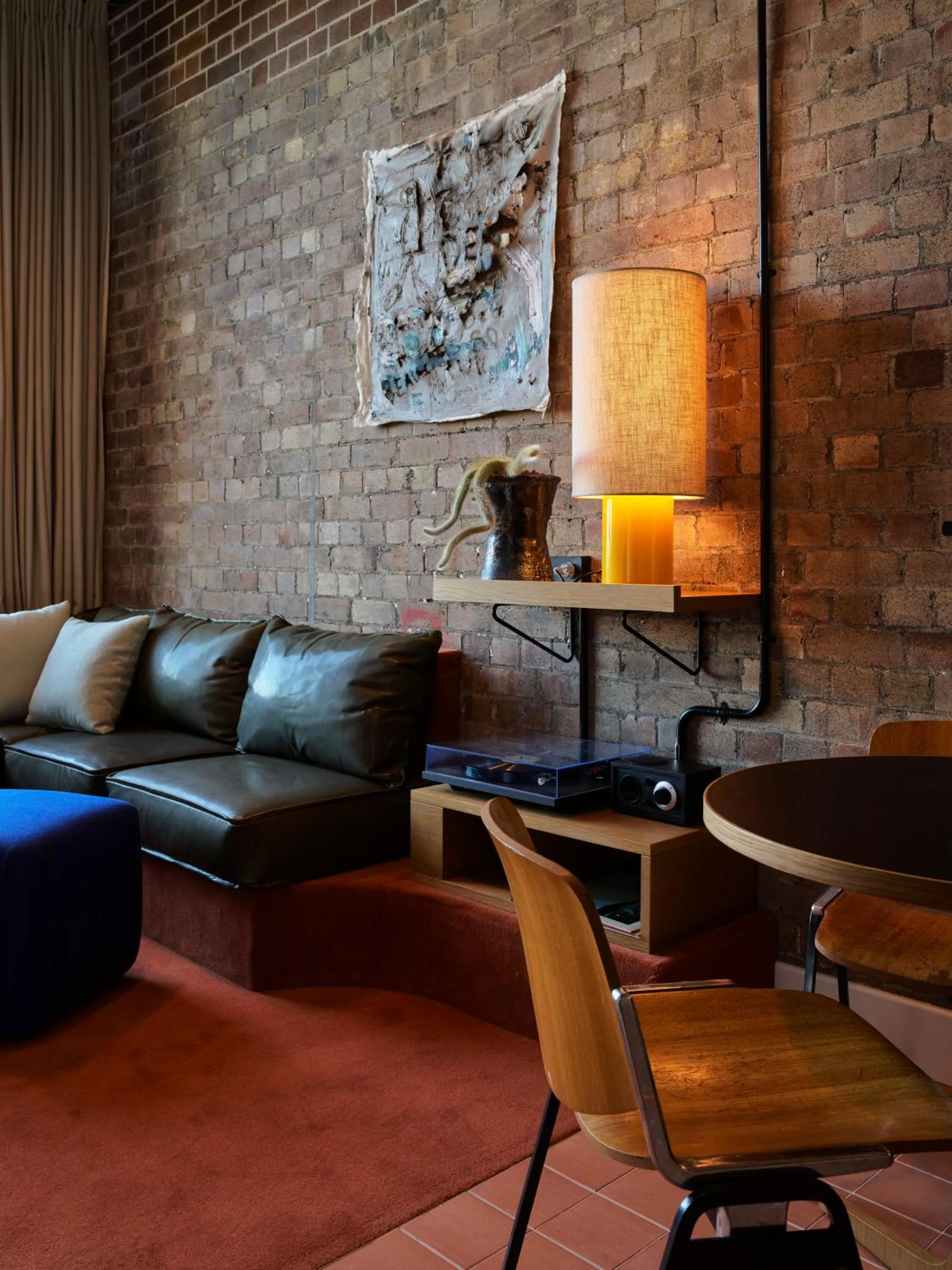 Living room in Ace Hotel Sydney