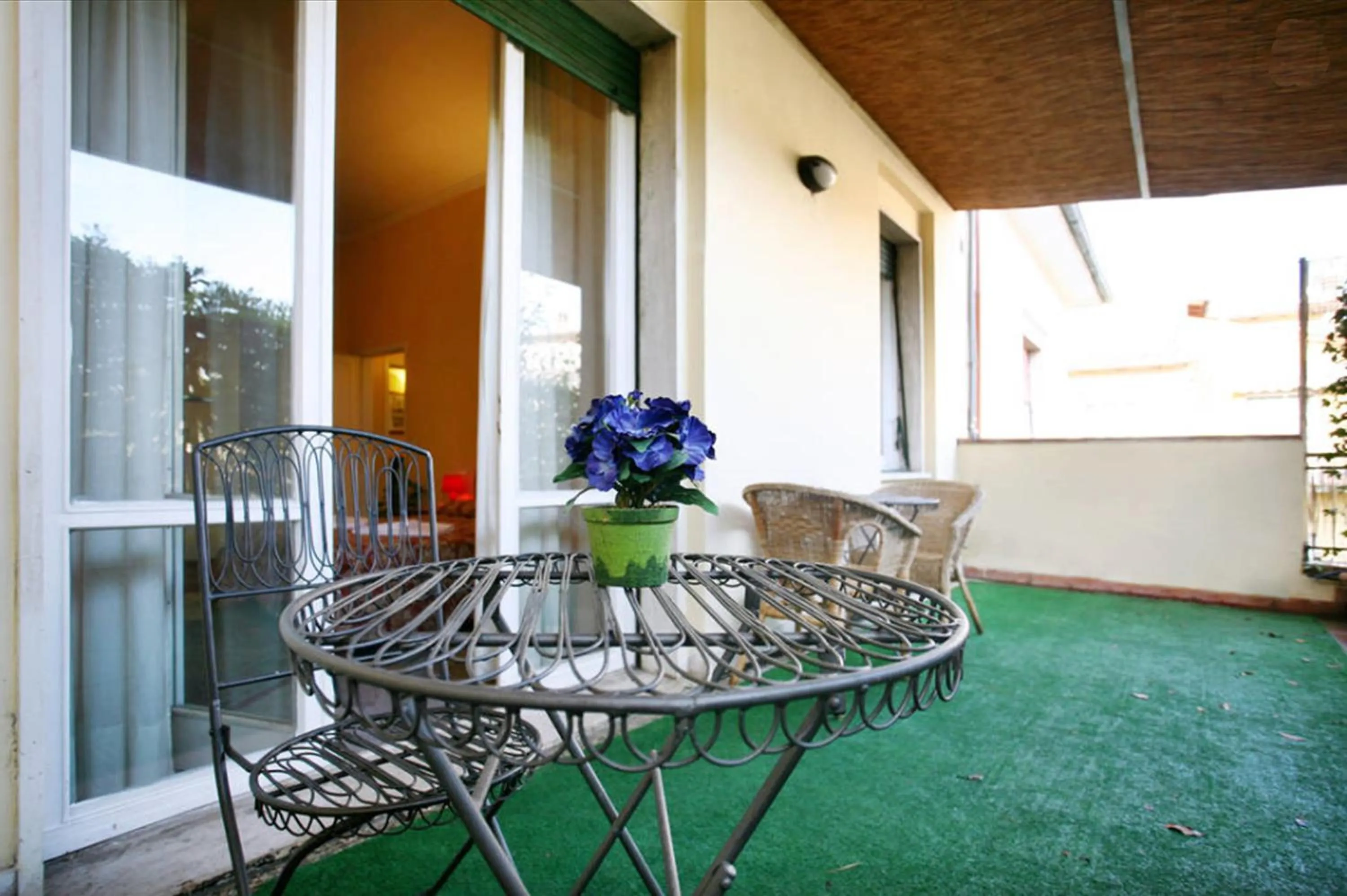 Balcony/Terrace in Argentiere Room Apartments