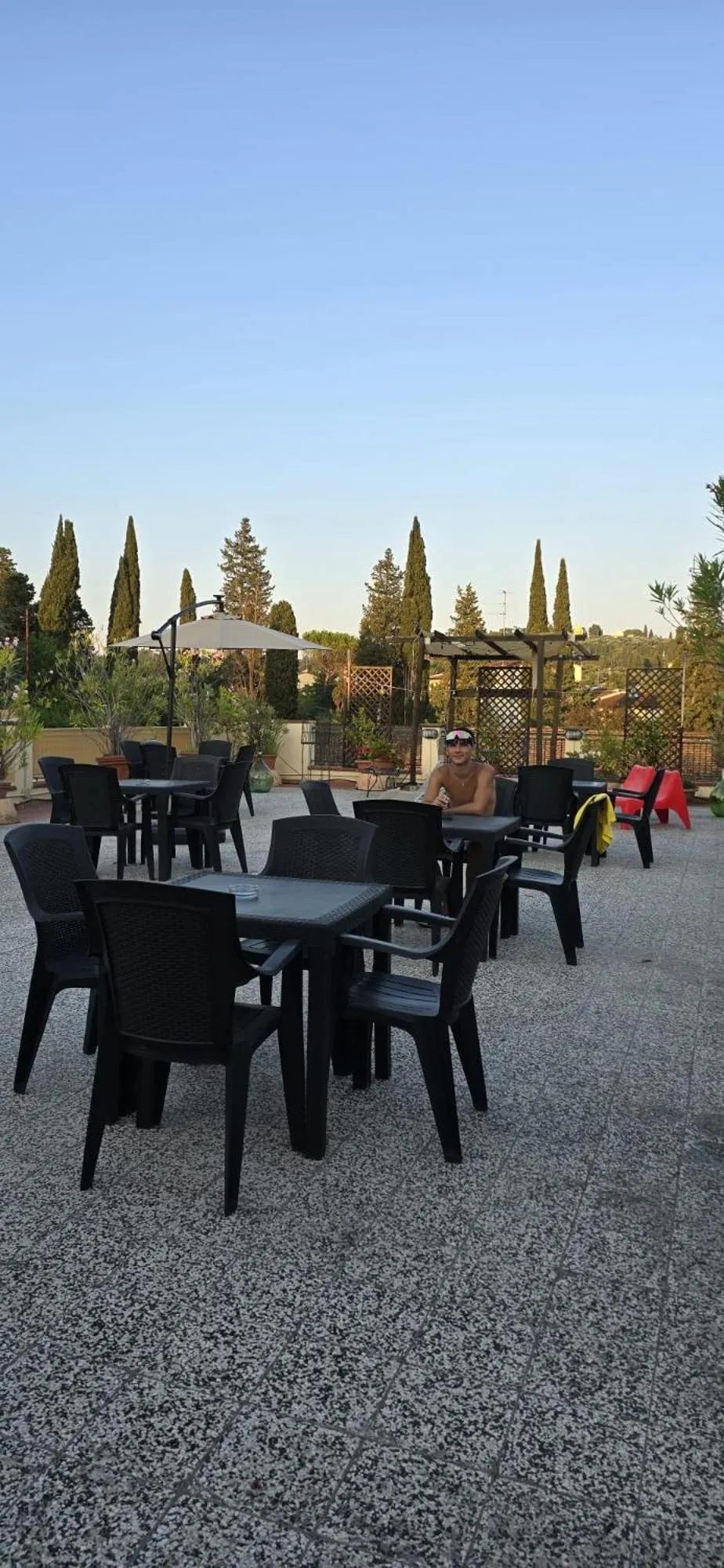 Balcony/Terrace in Argentiere Room Apartments