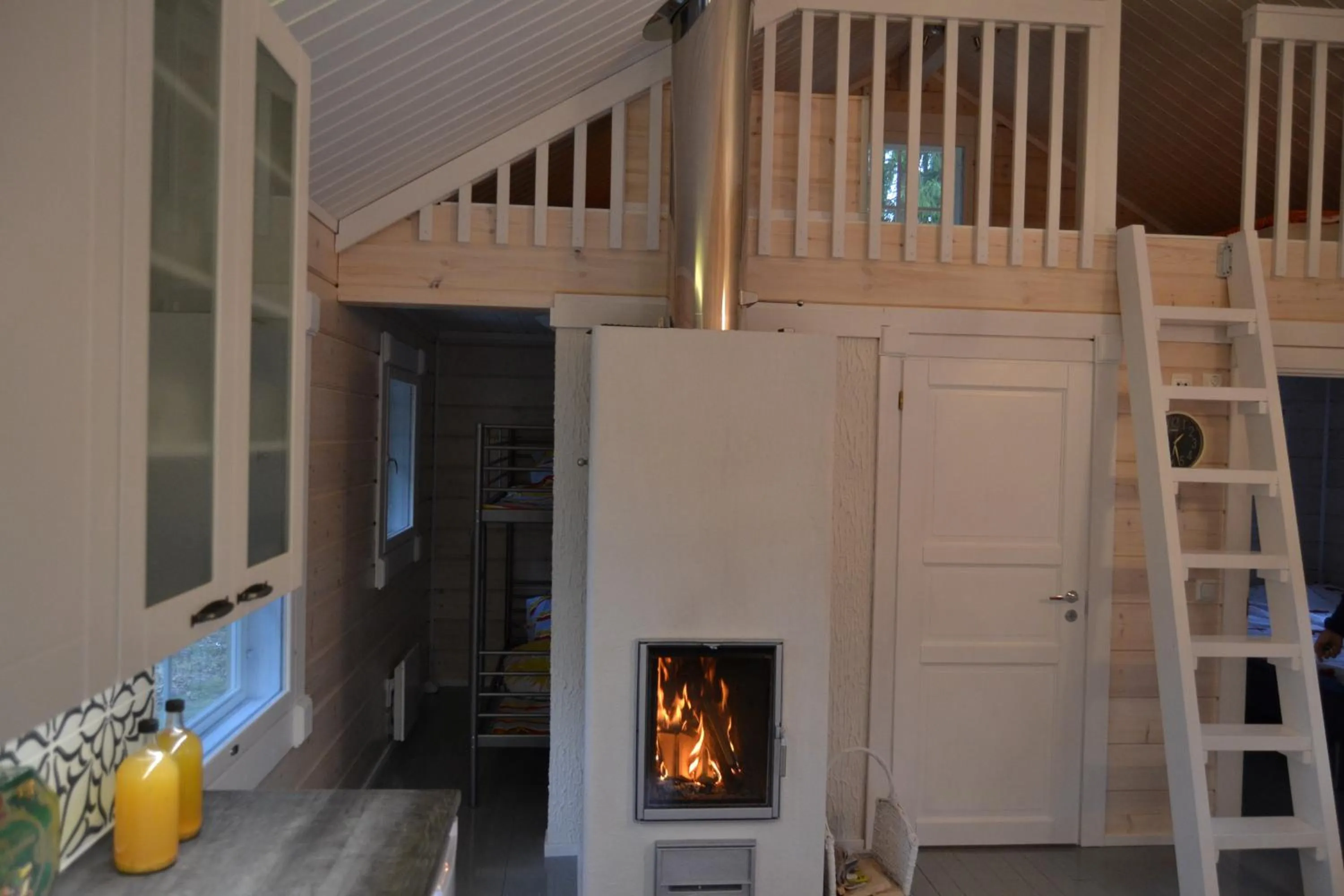 Living room in Pikku Torppa Cottage